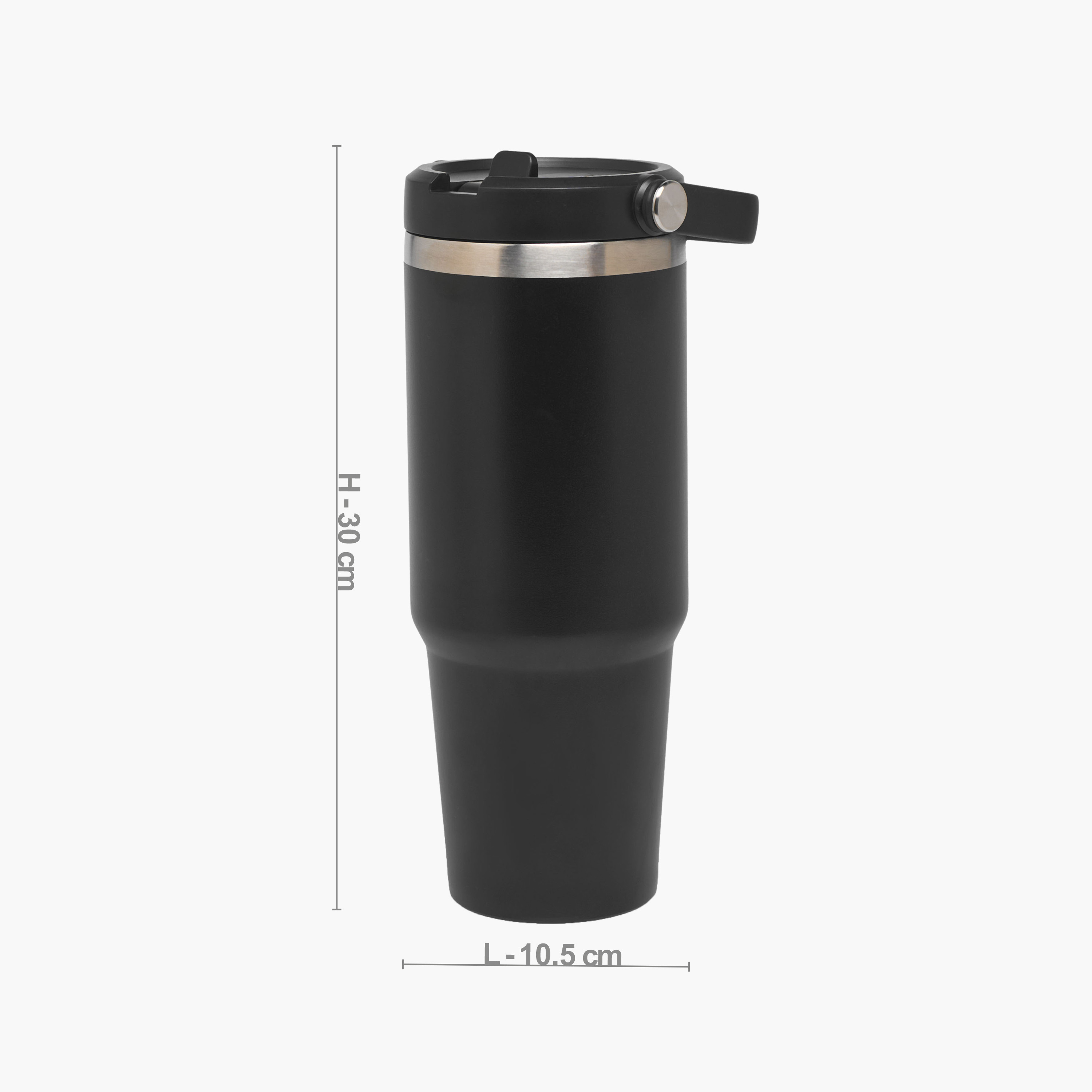 Juniors Solid Stainless Steel Tumbler with Straw-school-waterbottles-image-4