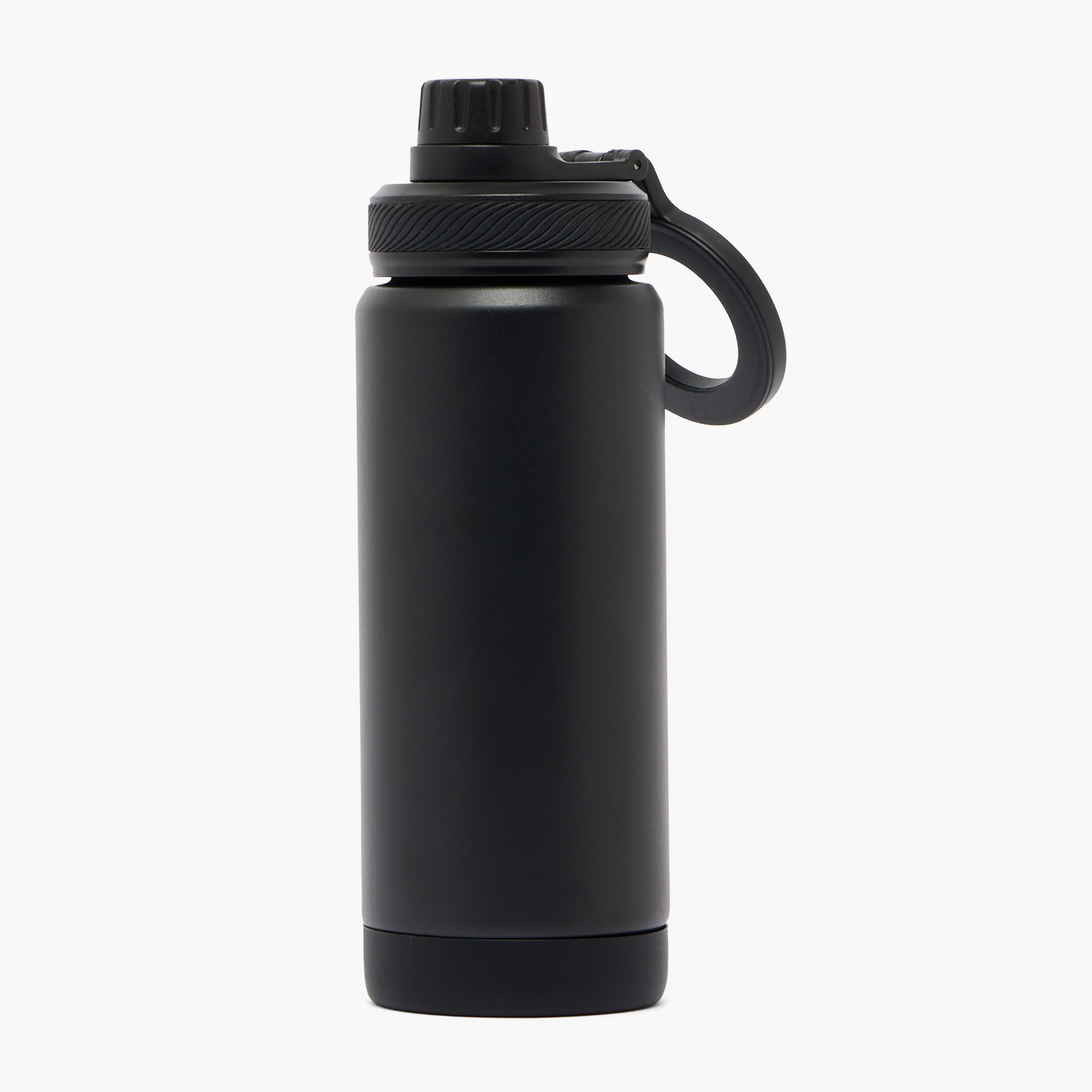 Juniors Solid Stainless Steel Water Bottle with Carry Loop-school-waterbottles-image-1
