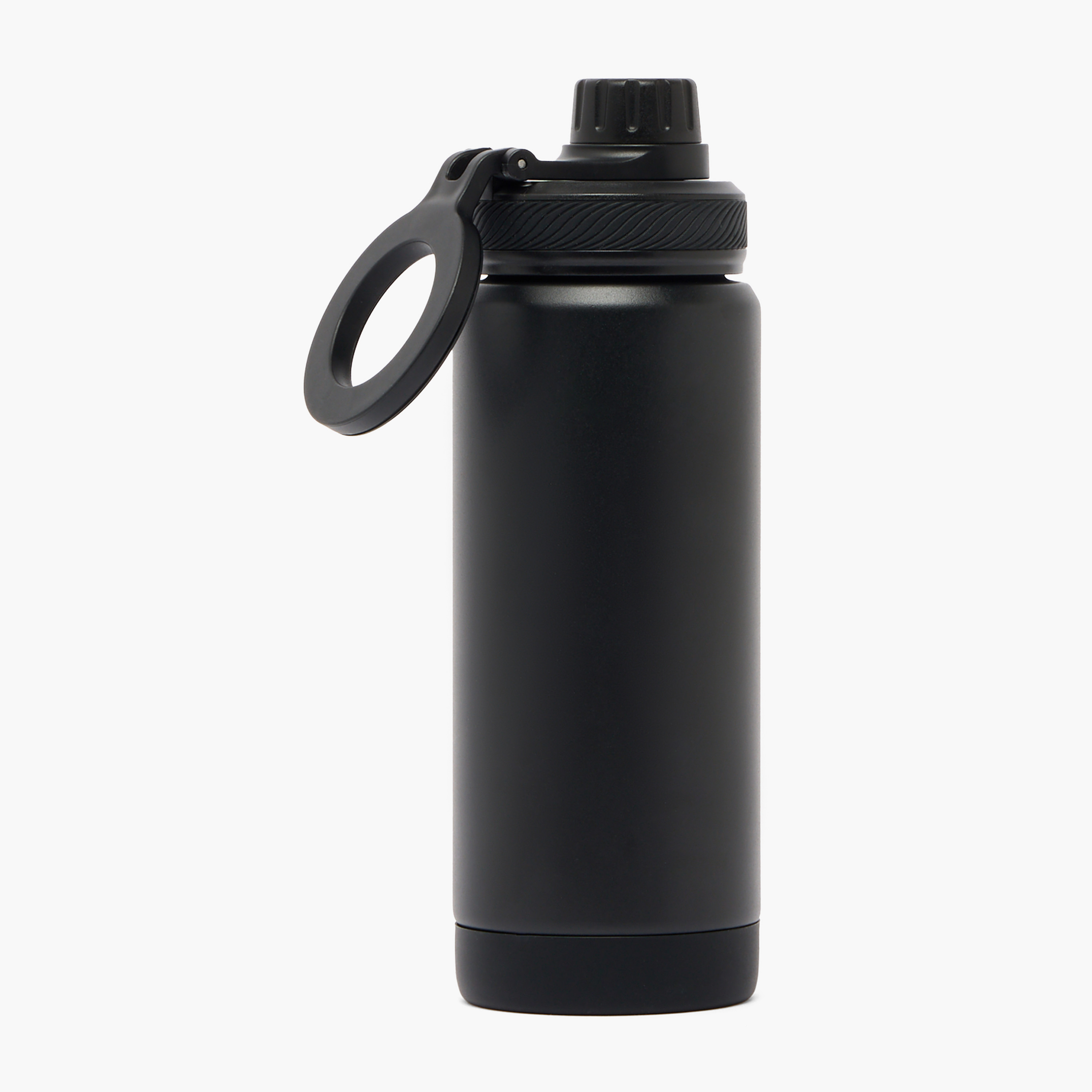 Juniors Solid Stainless Steel Water Bottle with Carry Loop-school-waterbottles-image-3