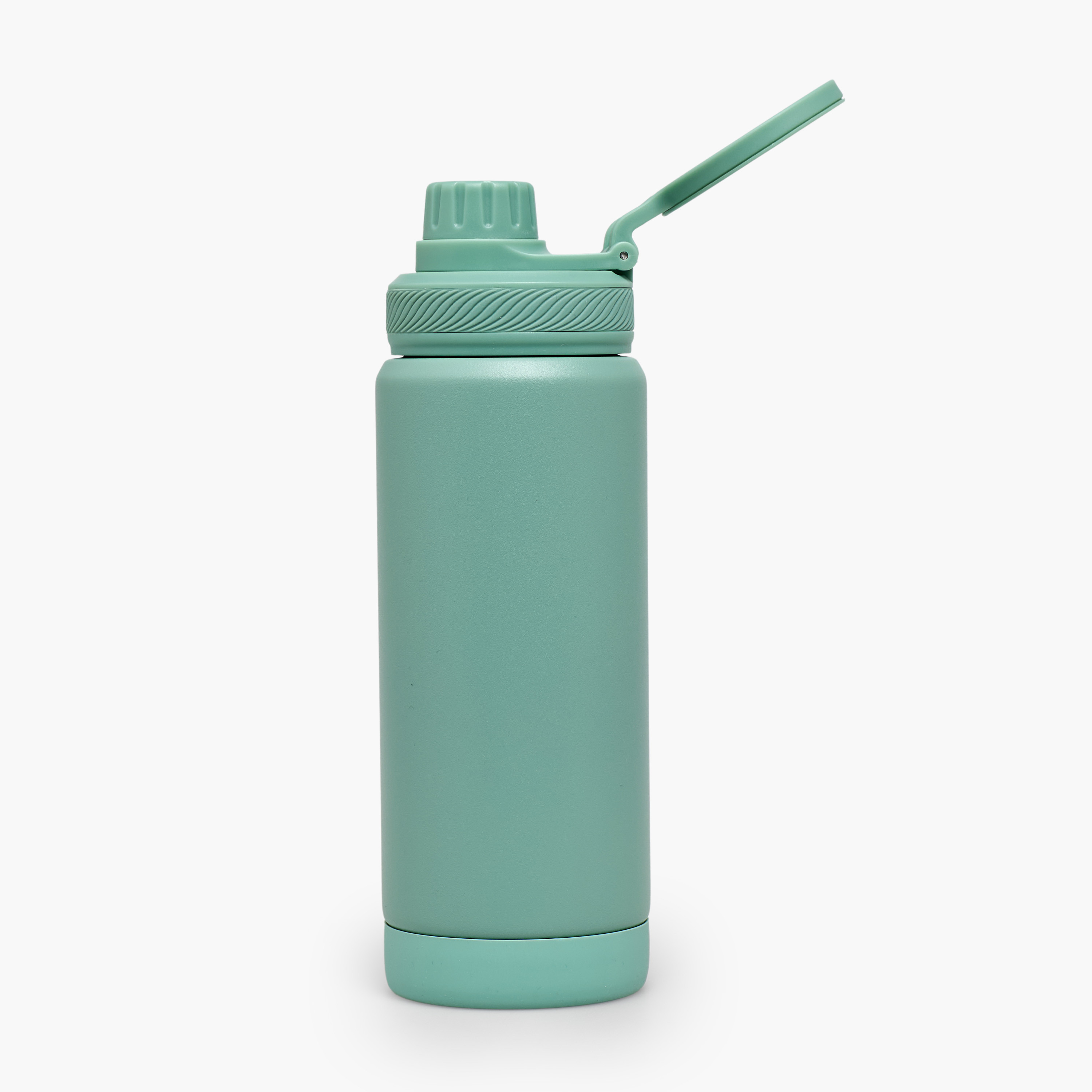 Juniors Solid Stainless Steel Water Bottle with Carry Loop-school-waterbottles-image-1
