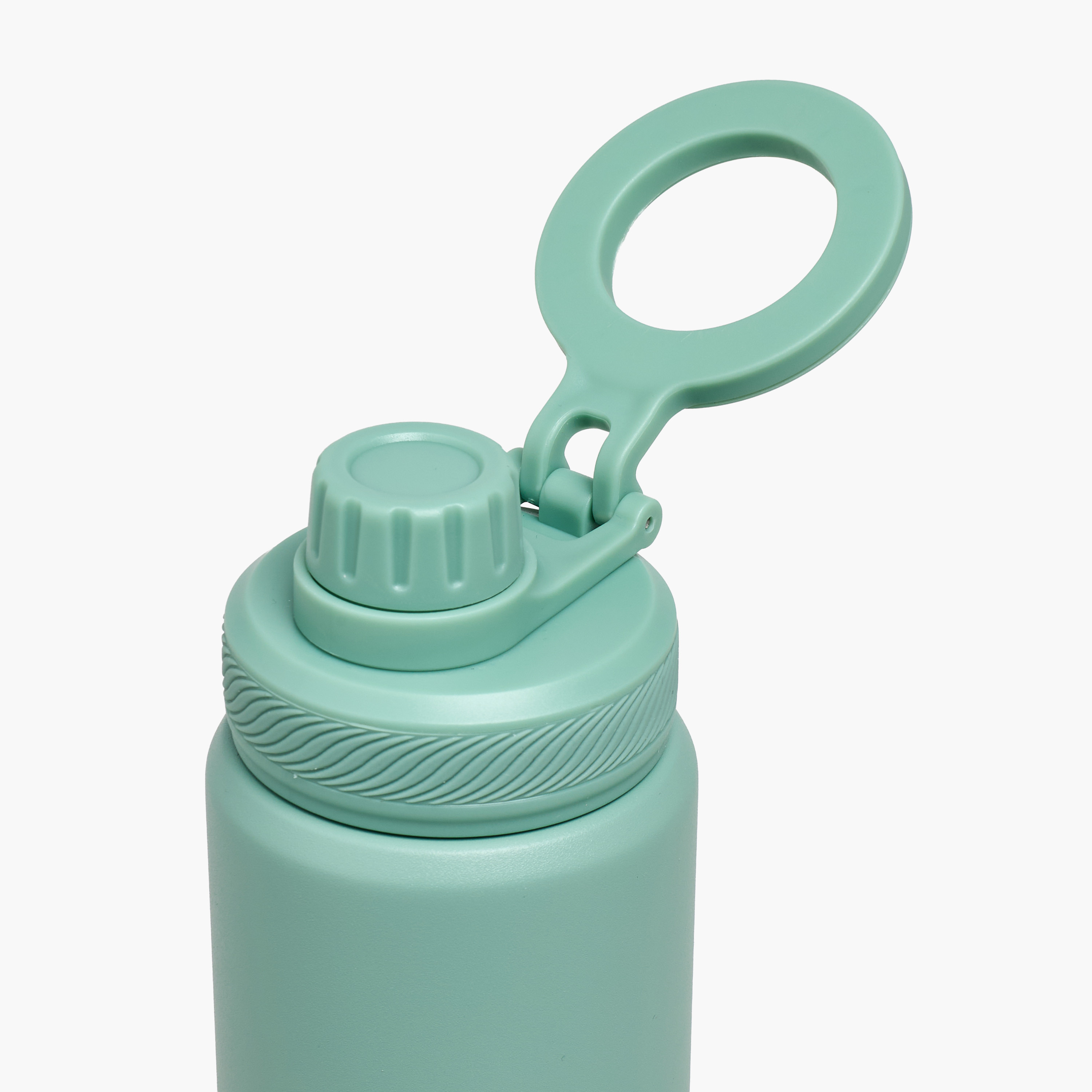 Juniors Solid Stainless Steel Water Bottle with Carry Loop-school-waterbottles-image-5