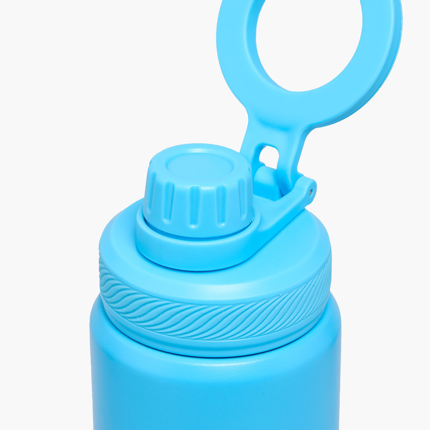 Juniors Solid Stainless Steel Water Bottle with Carry Loop-school-waterbottles-image-6