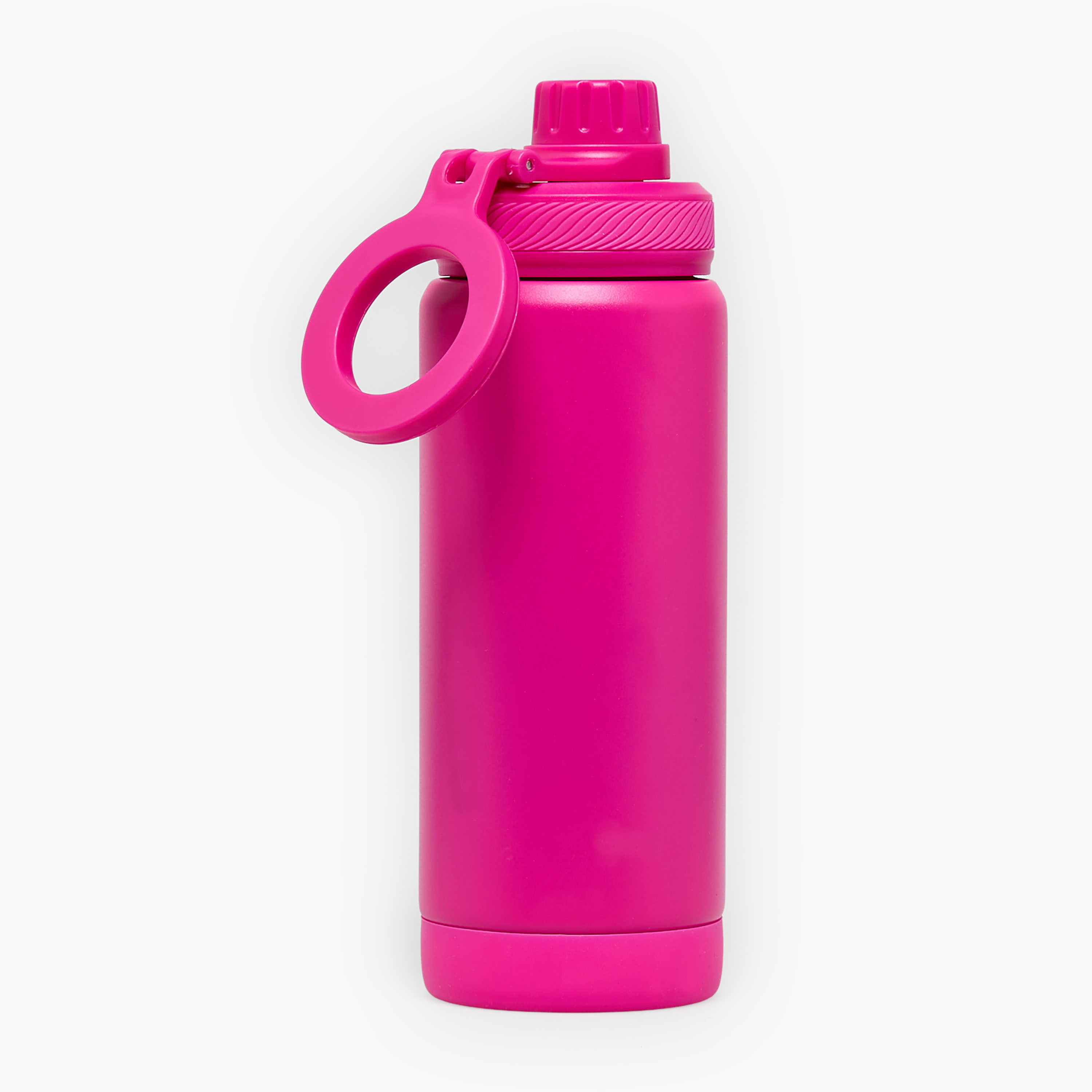 Juniors Solid Stainless Steel Water Bottle with Carry Loop-school-waterbottles-image-3