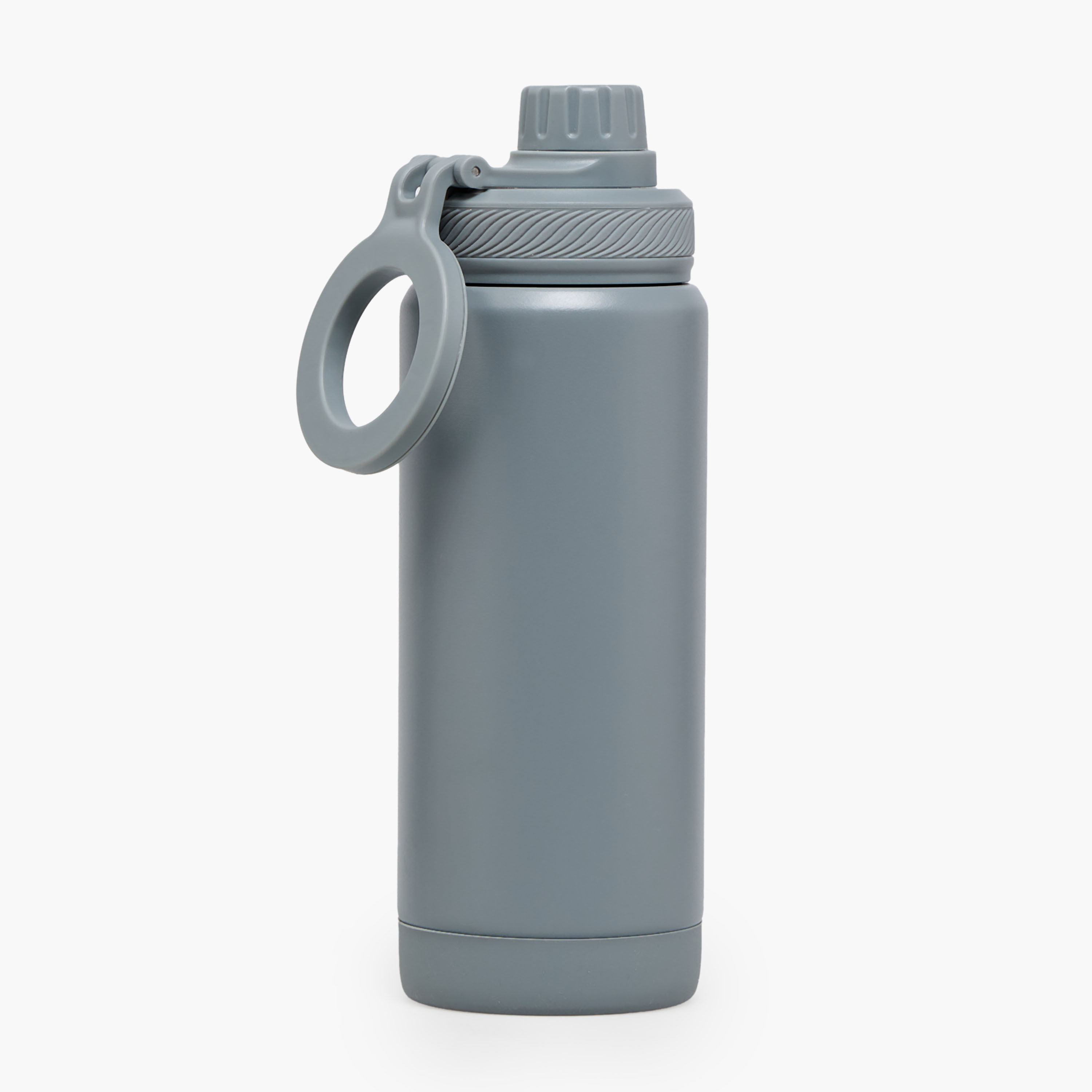 Juniors Solid Stainless Steel Water Bottle with Carry Loop-school-waterbottles-image-3