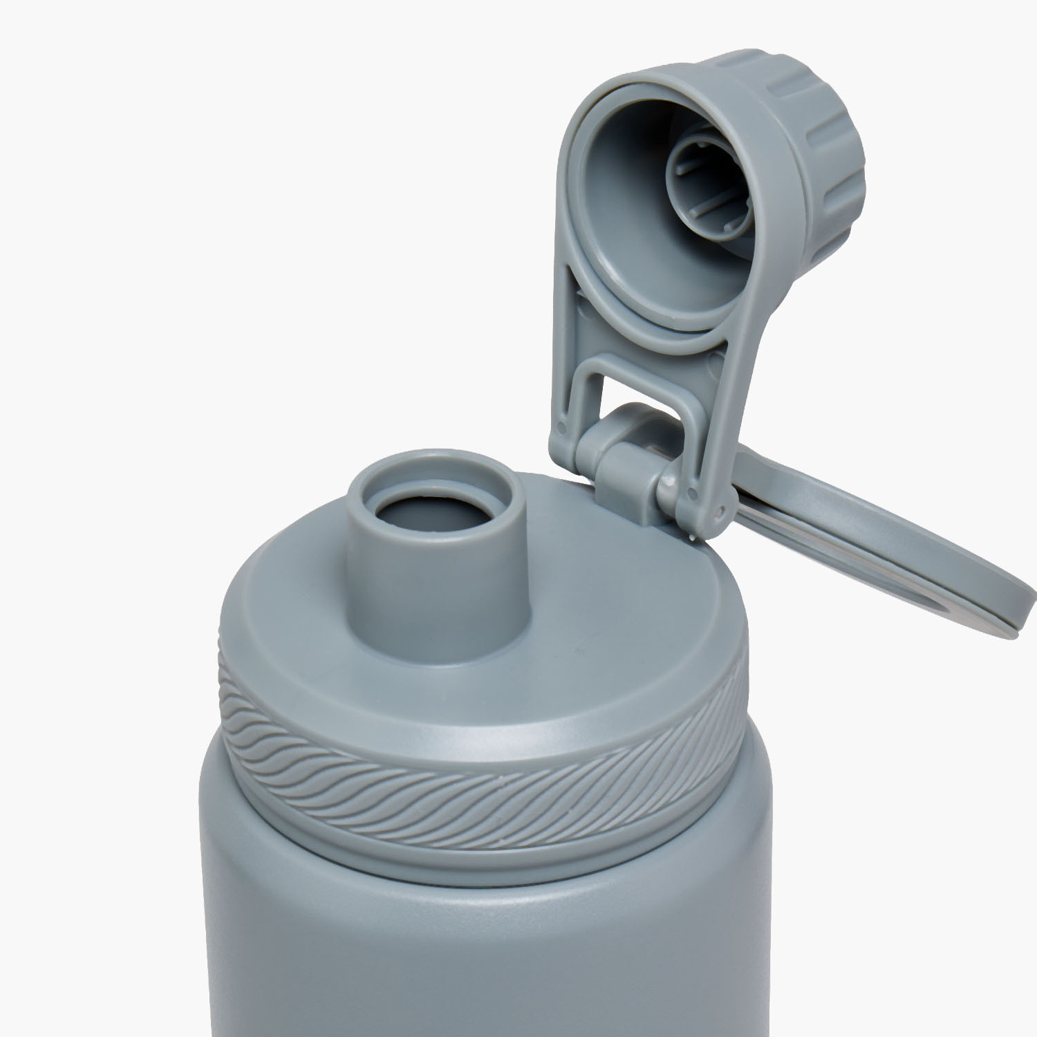 Juniors Solid Stainless Steel Water Bottle with Carry Loop-school-waterbottles-image-8