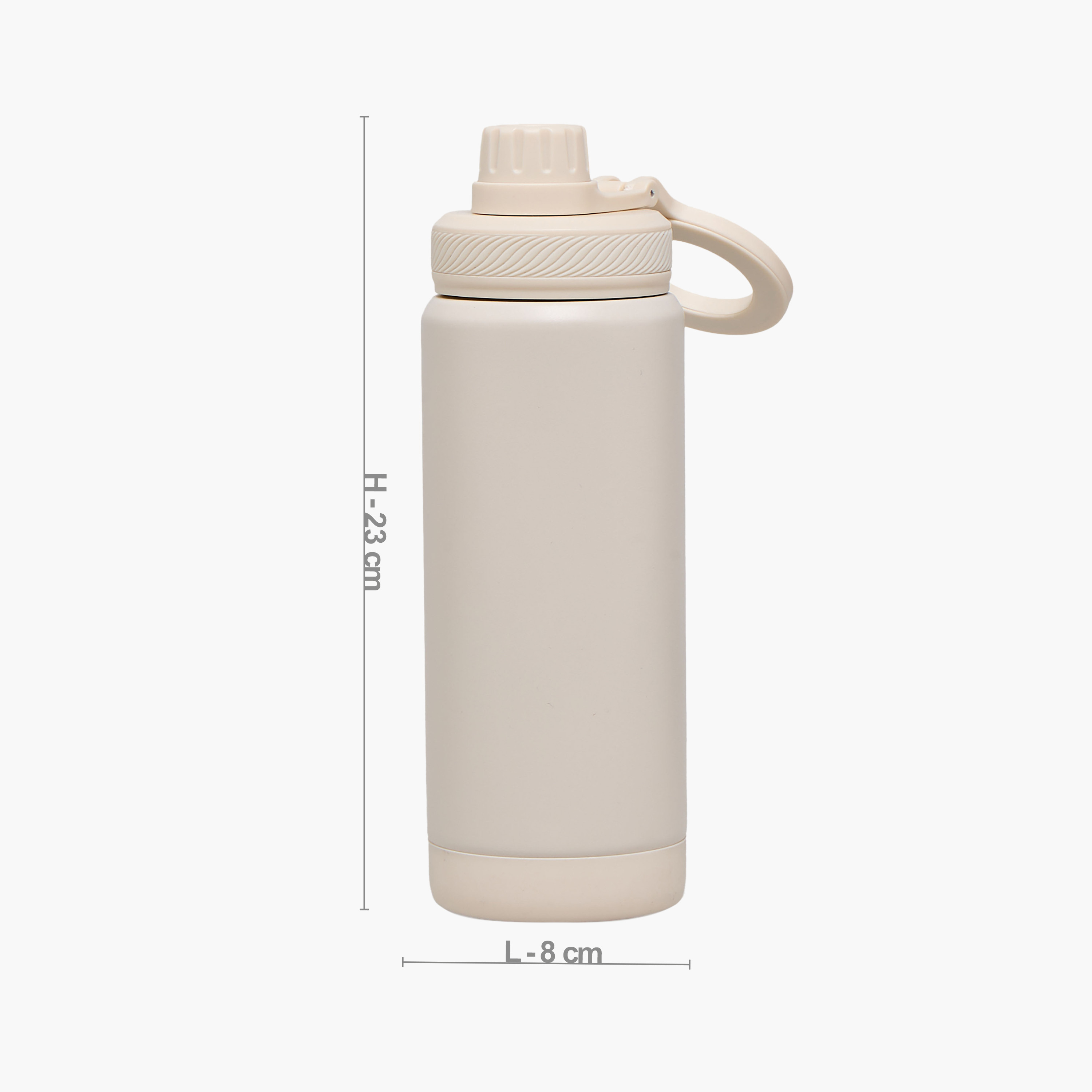 Juniors Solid Stainless Steel Water Bottle with Carry Loop-school-waterbottles-image-5