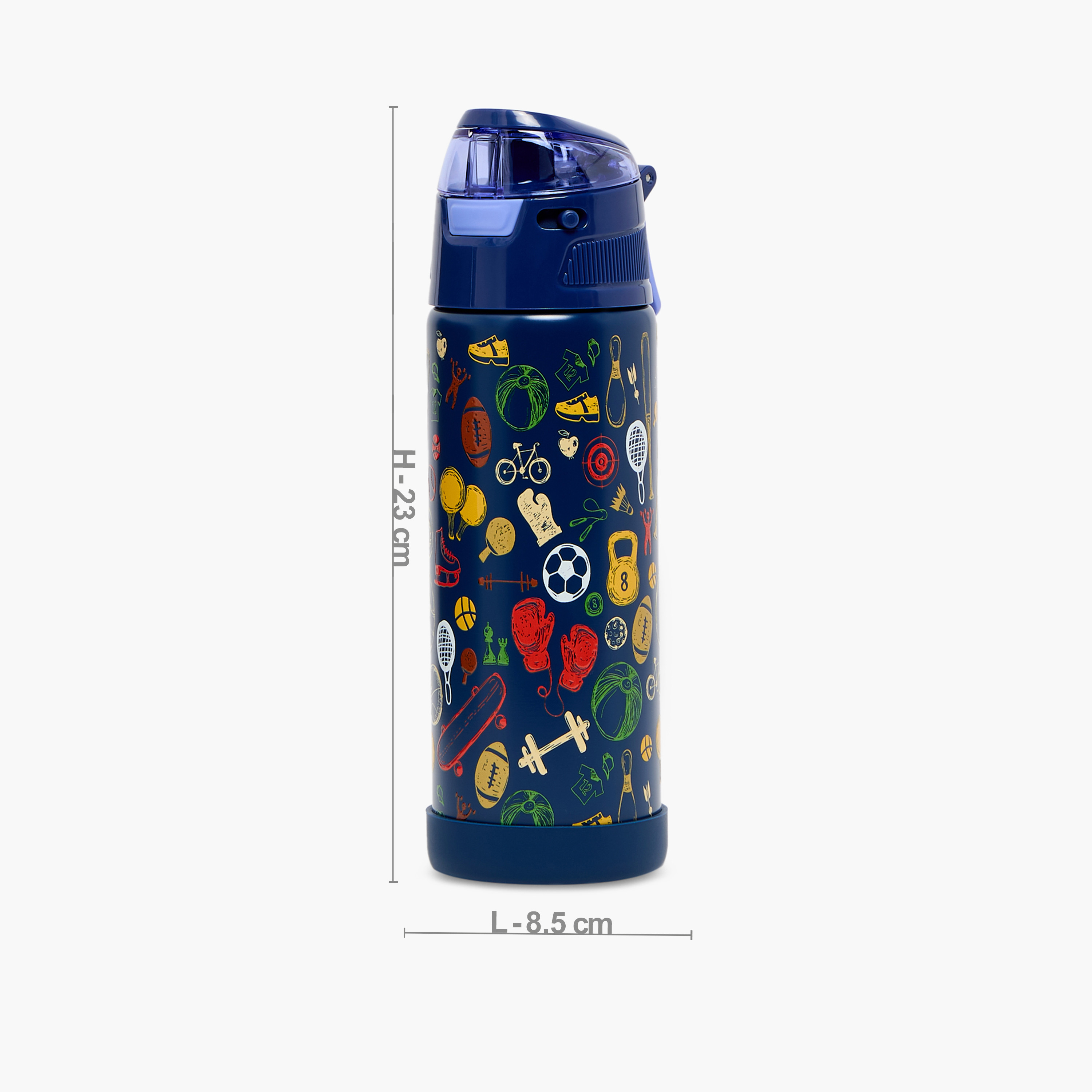 قارورة مياه ستانلس ستيل بقشة وطبعات رياضية من سماش-school-waterbottles-image-3