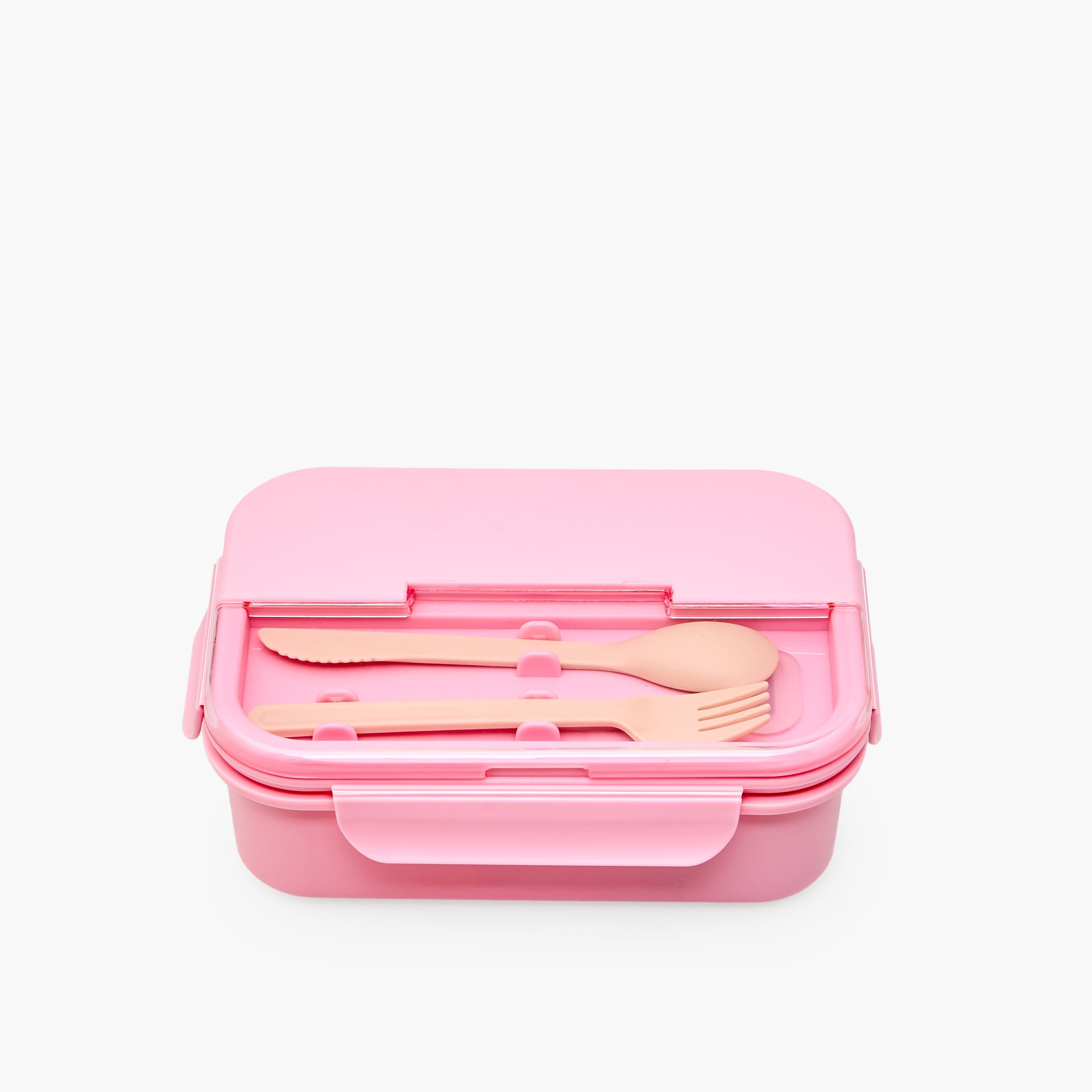Juniors Solid Lunch Box for Girls with Cutlery-school-lunchessentials-lunchboxes-image-2
