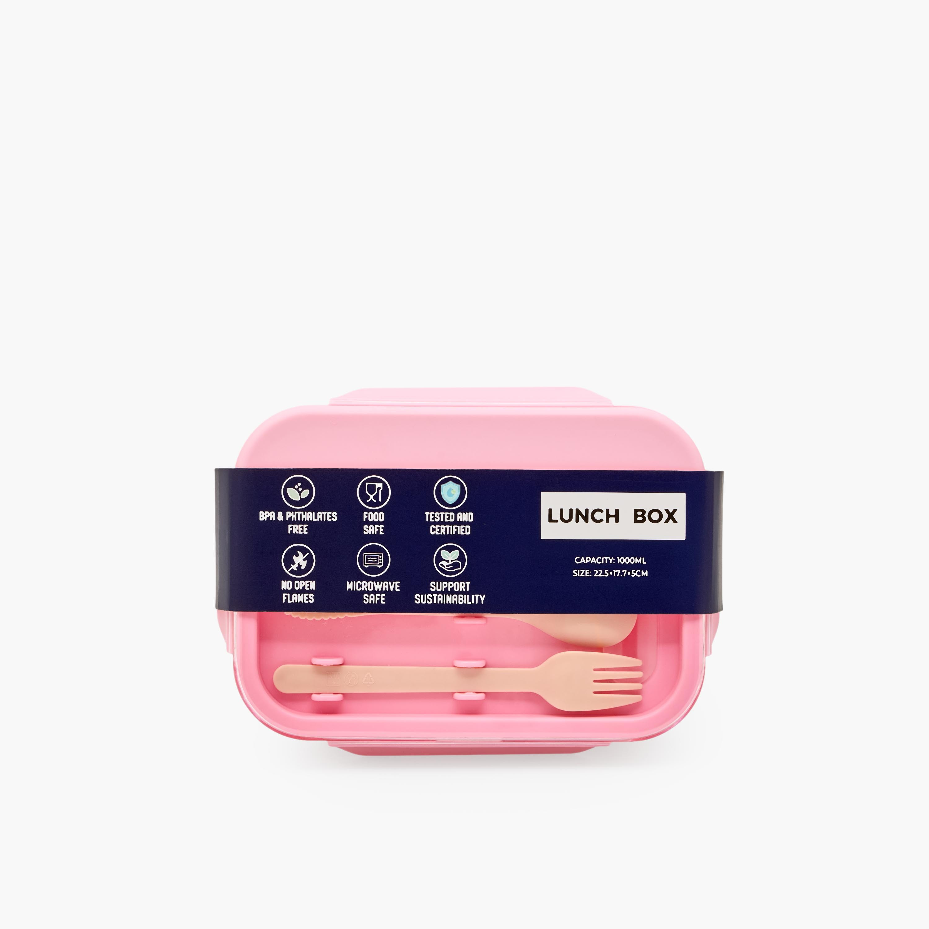 Juniors Solid Lunch Box for Girls with Cutlery-school-lunchessentials-lunchboxes-image-5