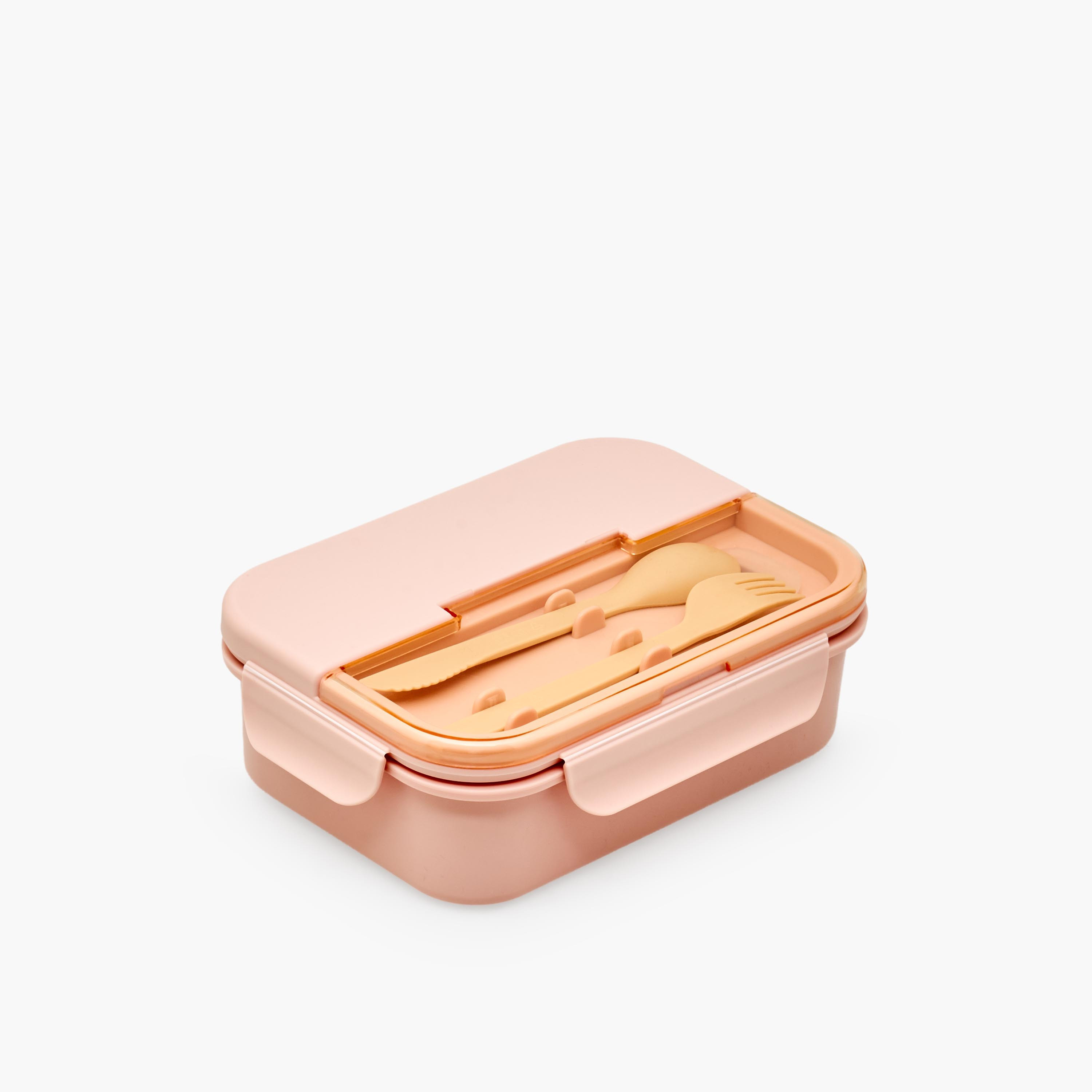 Juniors Solid Lunch Box for Girls with Cutlery-school-lunchessentials-lunchboxes-image-1