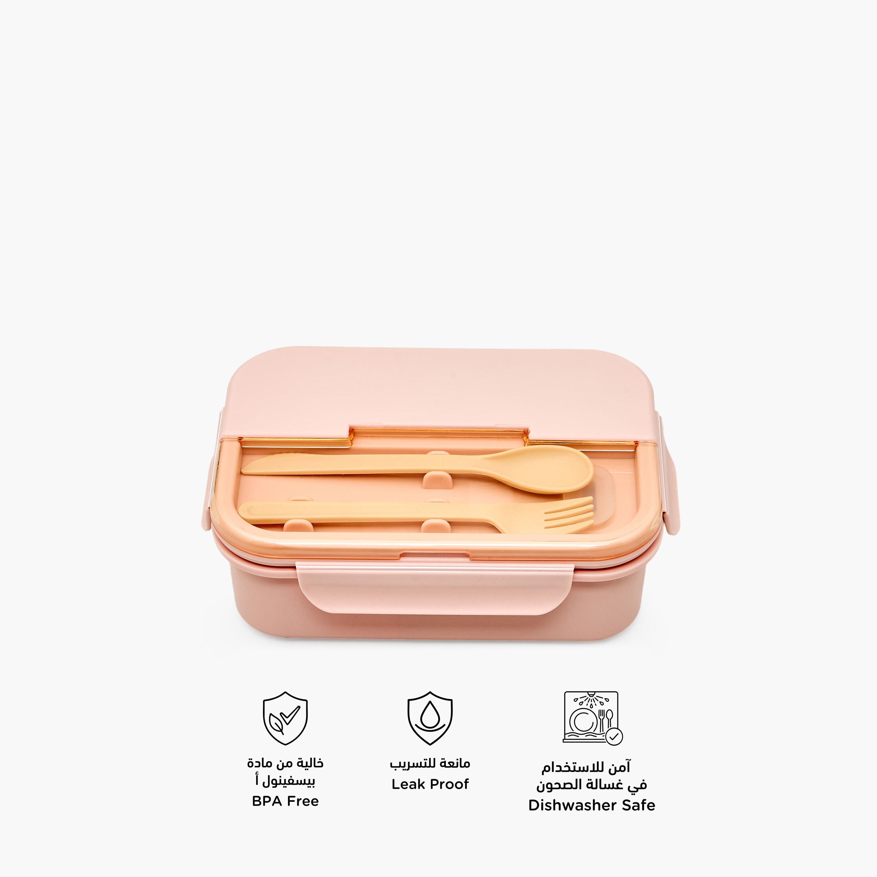 Juniors Solid Lunch Box for Girls with Cutlery-school-lunchessentials-lunchboxes-image-2