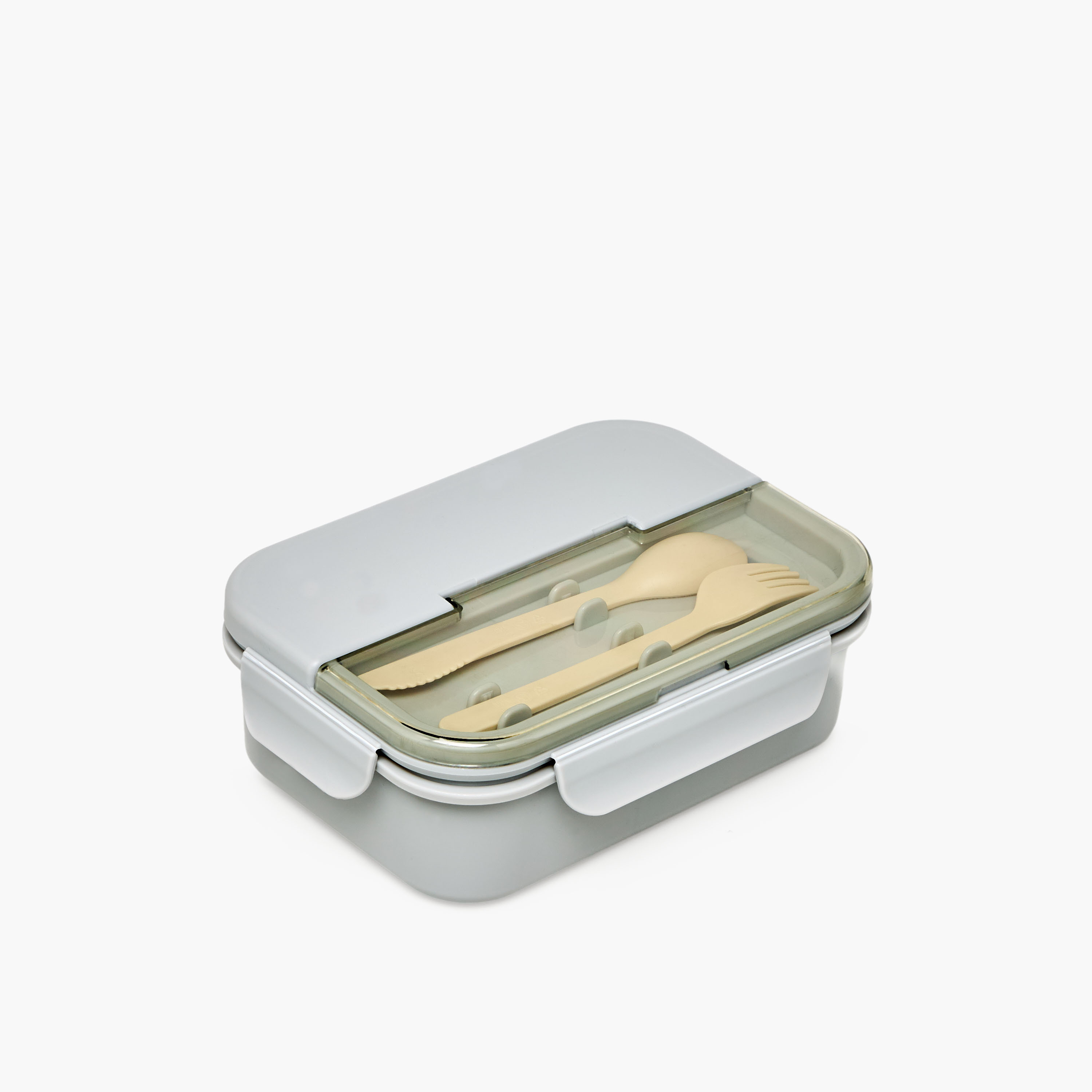 Juniors Solid Lunch Box for Girls with Cutlery-school-lunchessentials-lunchboxes-image-1