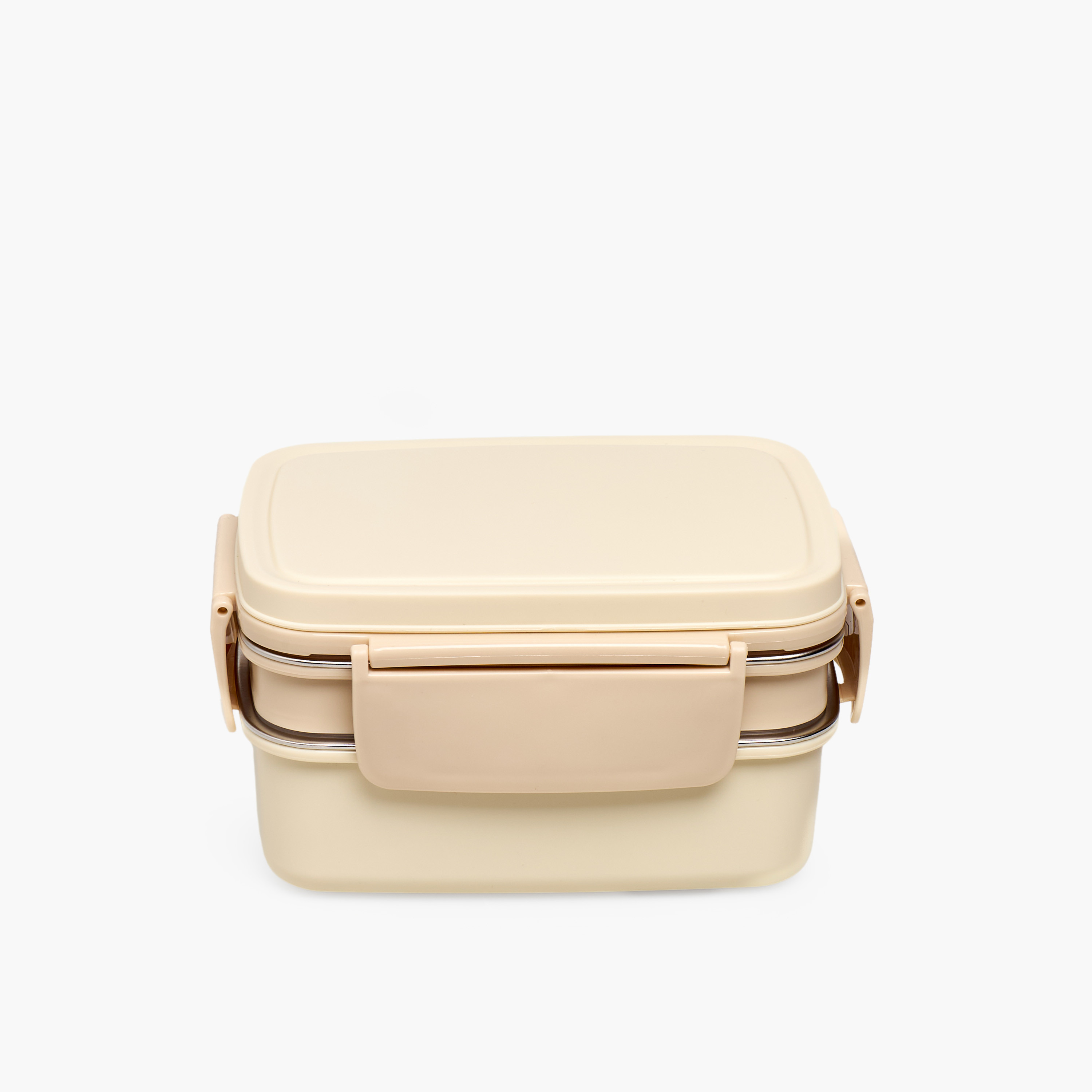 صندوق غداء سادة بغطاء بمشبك إغلاق للأطفال من جونيورز - 950 مل-school-lunchessentials-lunchboxes-image-1