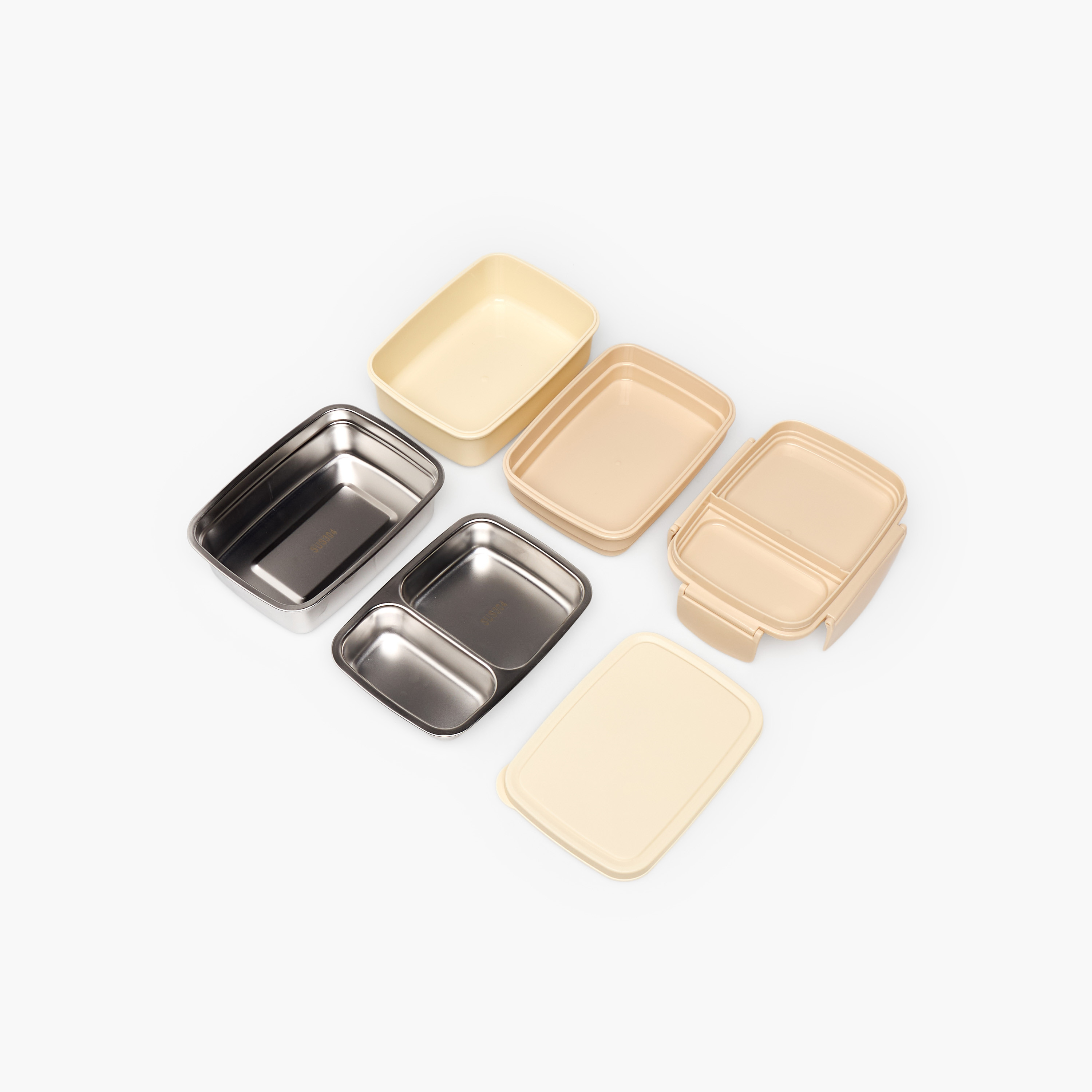 صندوق غداء سادة بغطاء بمشبك إغلاق للأطفال من جونيورز - 950 مل-school-lunchessentials-lunchboxes-image-5