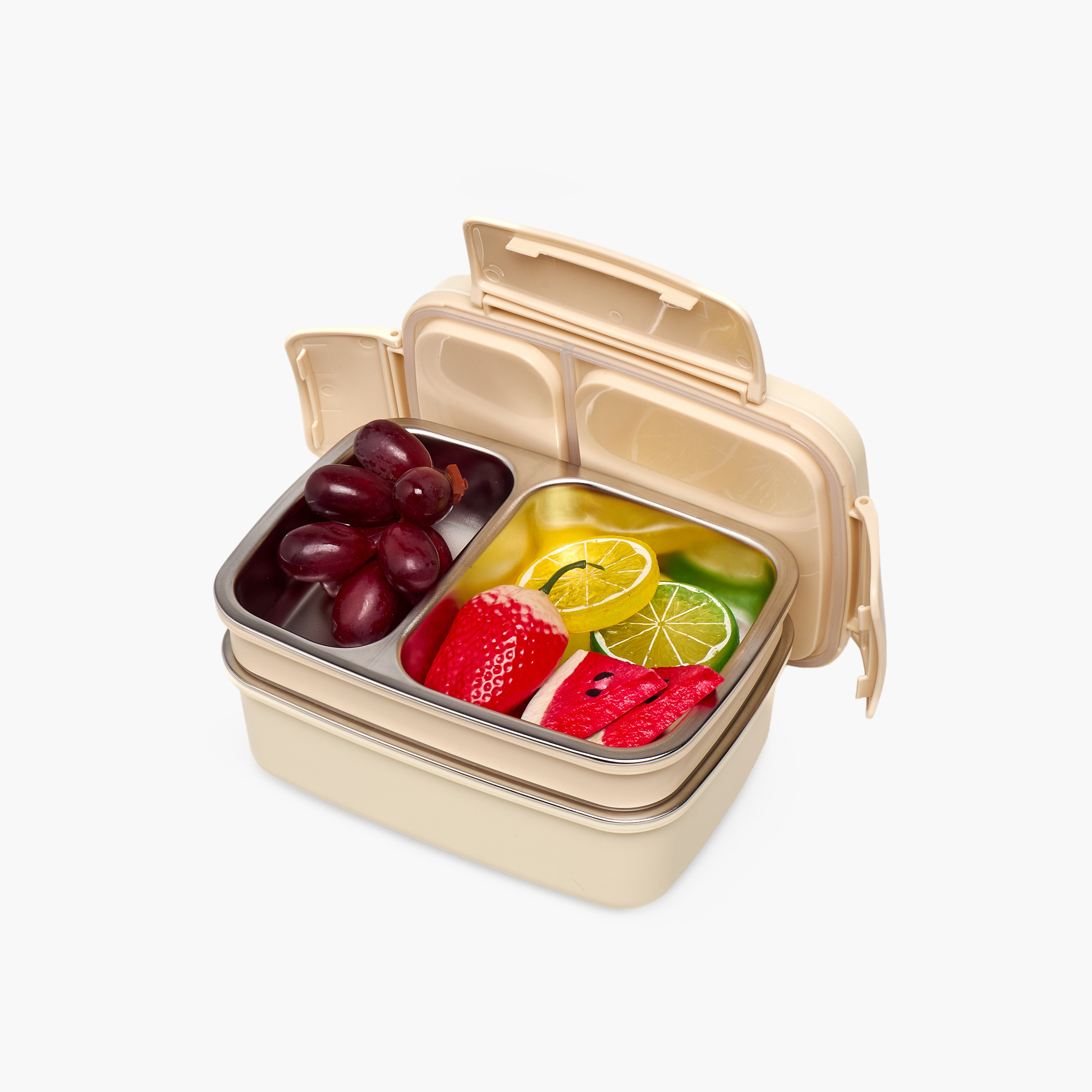صندوق غداء سادة بغطاء بمشبك إغلاق للأطفال من جونيورز - 950 مل-school-lunchessentials-lunchboxes-image-7