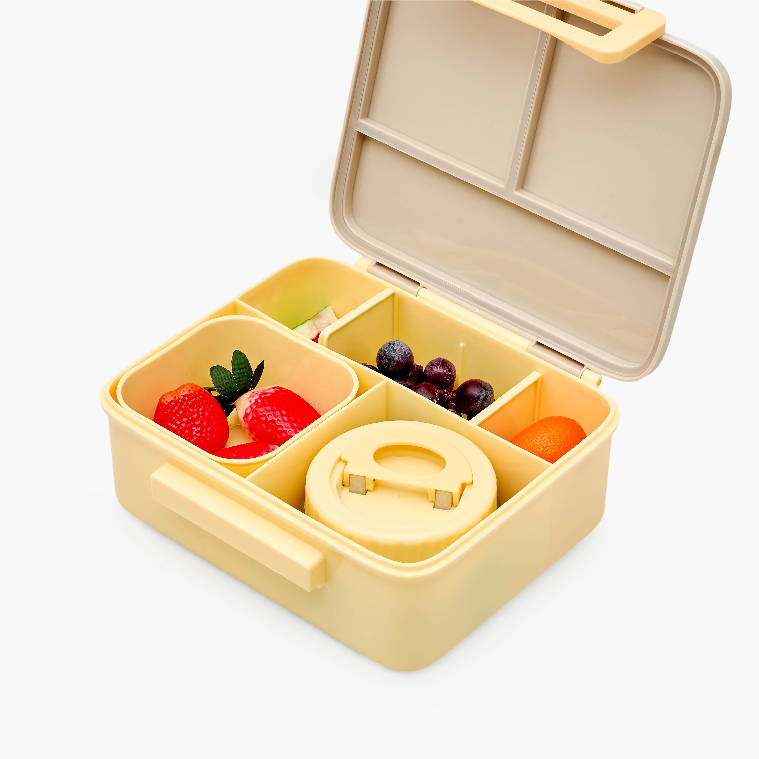 Juniors Solid Bento Lunch Box for Kids with Food Jar-school-lunchessentials-lunchboxes-image-11