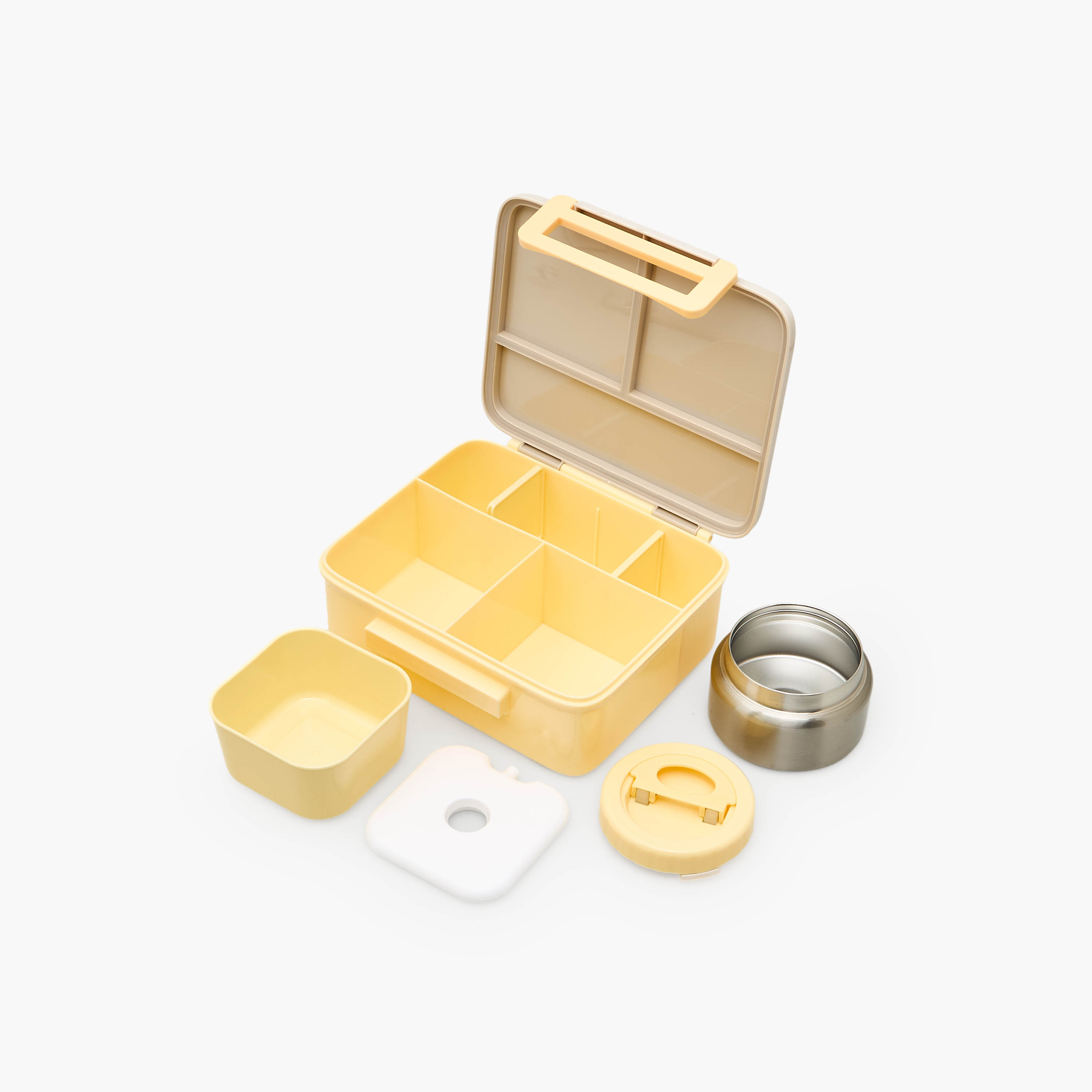 Juniors Solid Bento Lunch Box for Kids with Food Jar-school-lunchessentials-lunchboxes-image-7