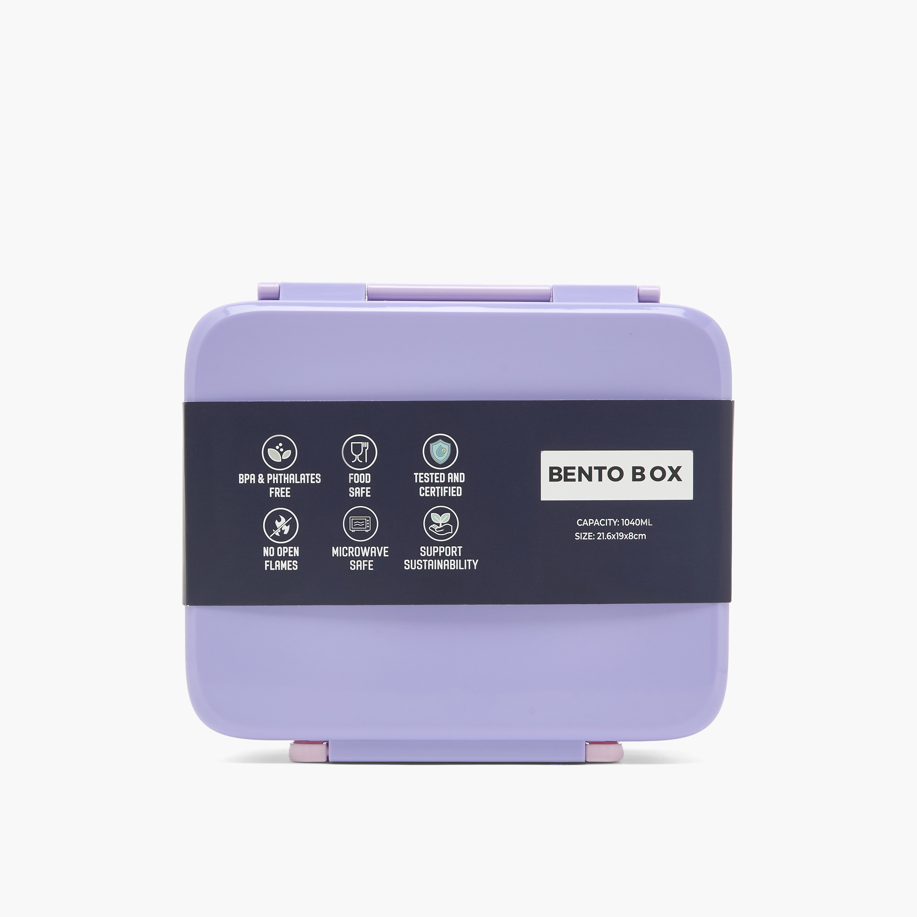 Juniors Solid Bento Lunch Box for Kids with Food Jar-school-lunchessentials-lunchboxes-image-12