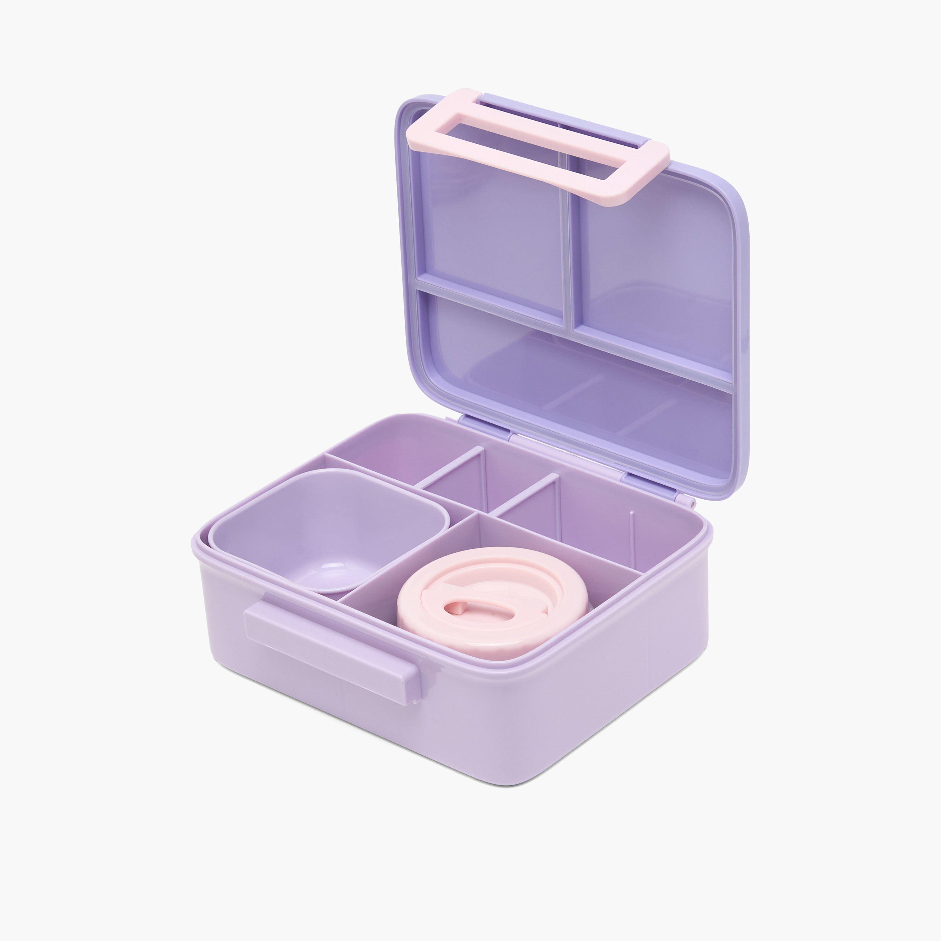 Juniors Solid Bento Lunch Box for Kids with Food Jar-school-lunchessentials-lunchboxes-image-6