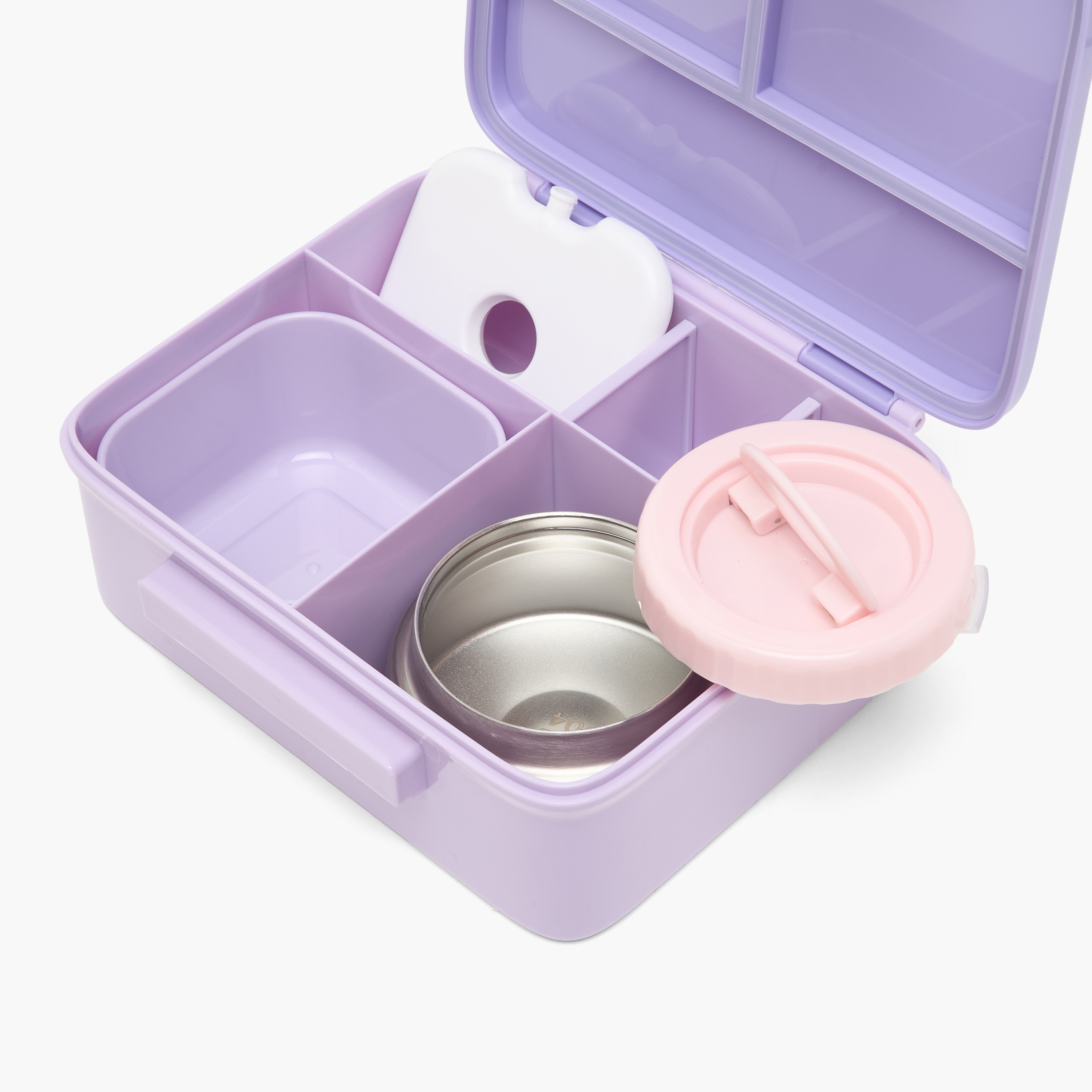 Juniors Solid Bento Lunch Box for Kids with Food Jar-school-lunchessentials-lunchboxes-image-8