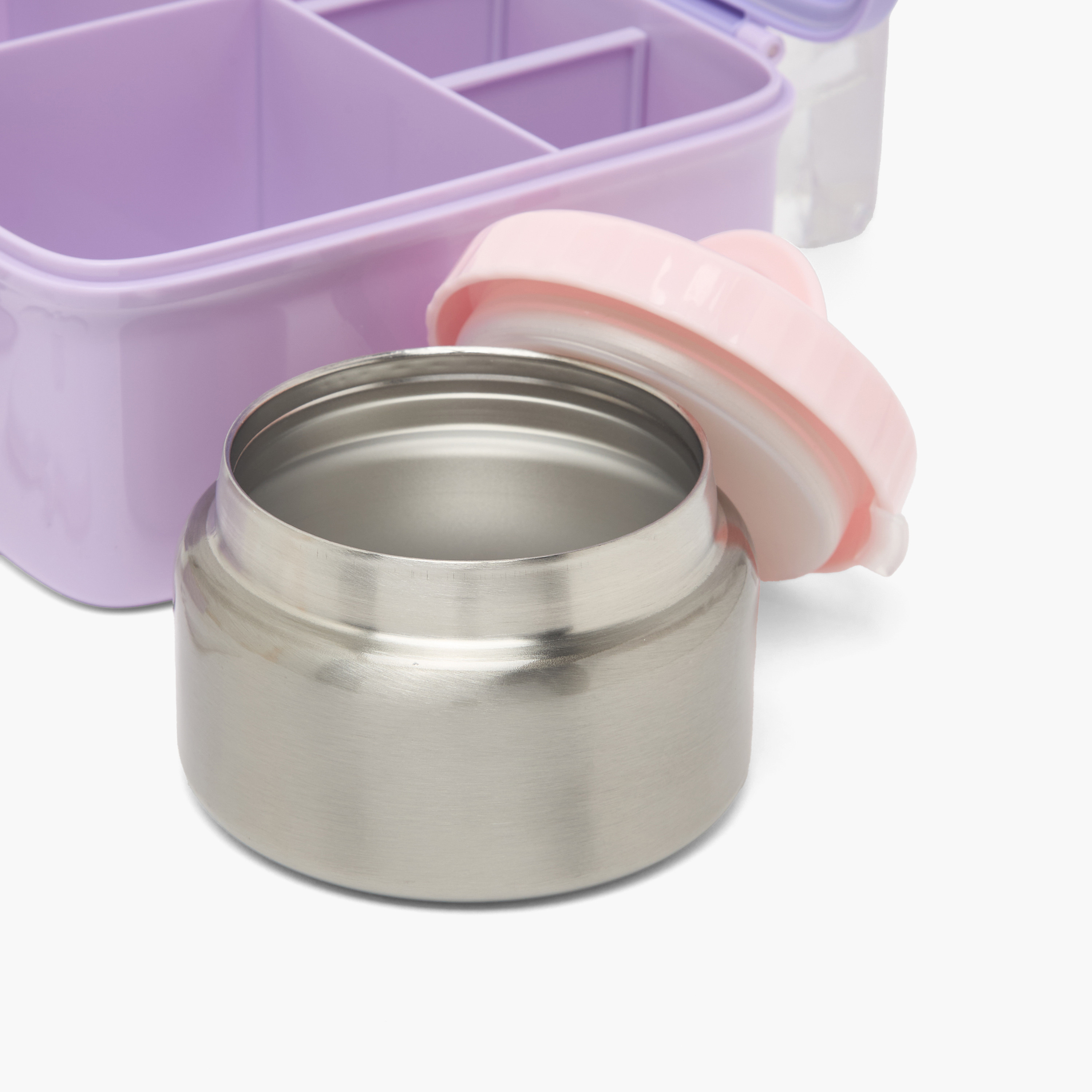 Juniors Solid Bento Lunch Box for Kids with Food Jar-school-lunchessentials-lunchboxes-image-9