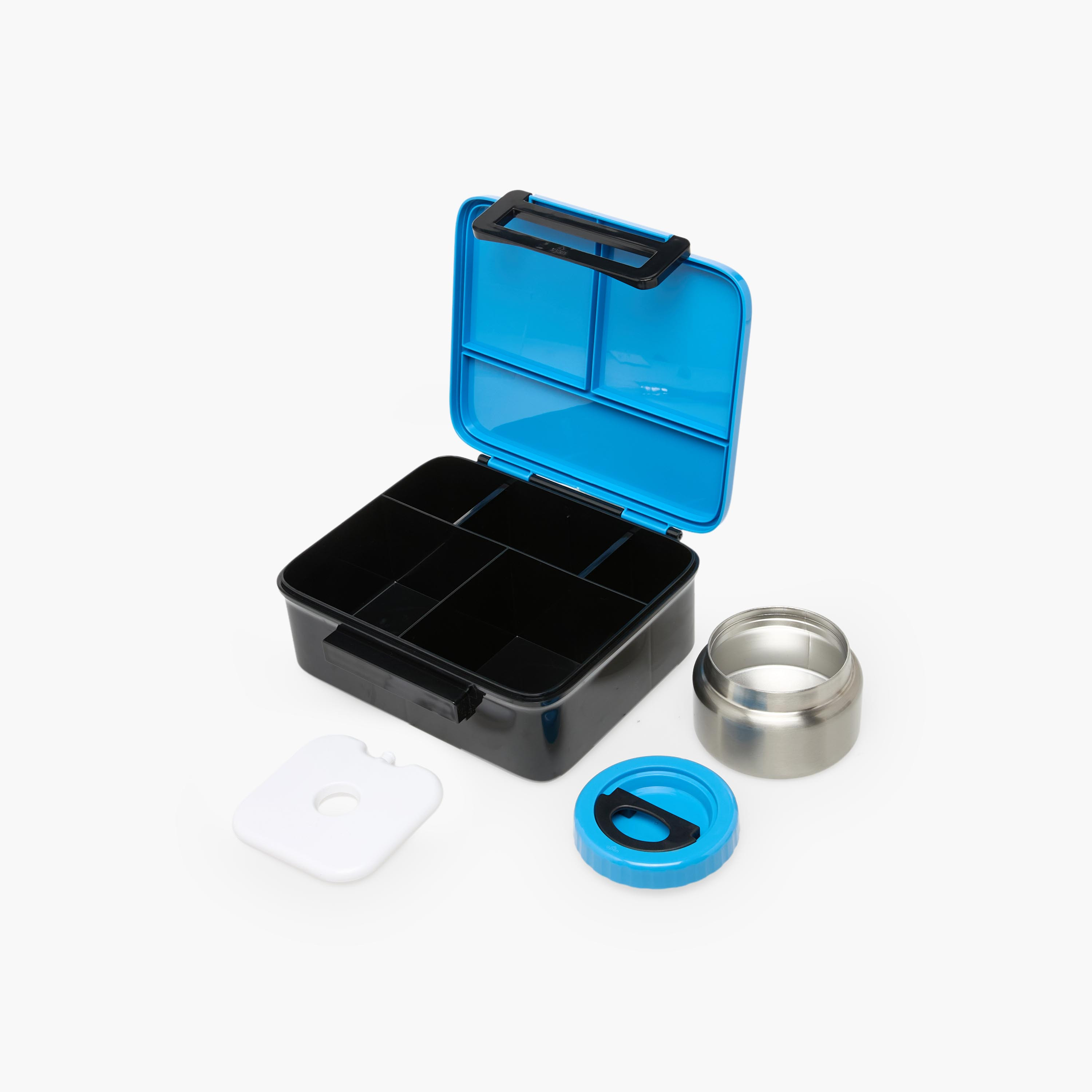 Juniors Solid Bento Lunch Box for Kids with Food Jar-school-lunchessentials-lunchboxes-image-7