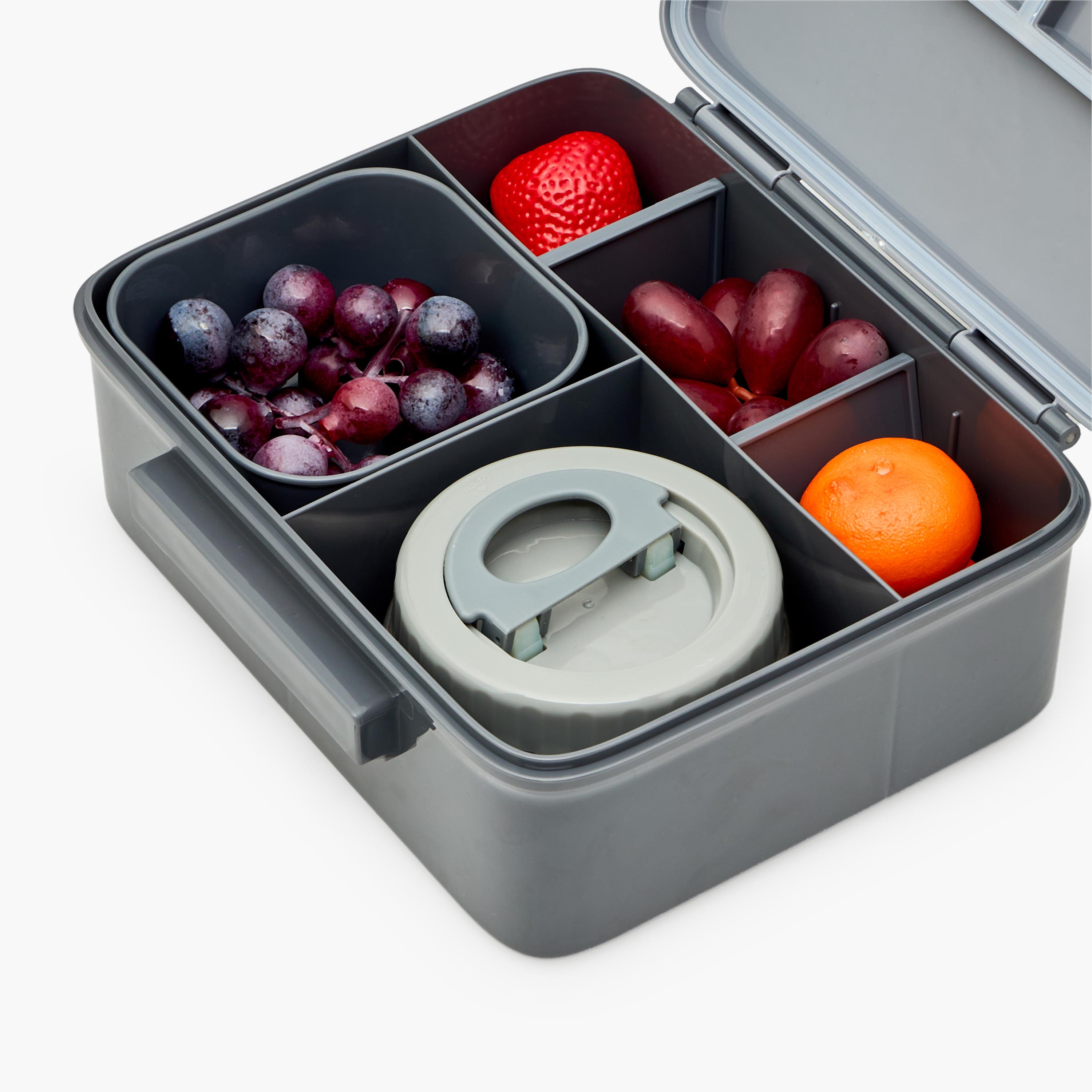 Juniors Solid Bento Lunch Box for Kids with Food Jar-school-lunchessentials-lunchboxes-image-11