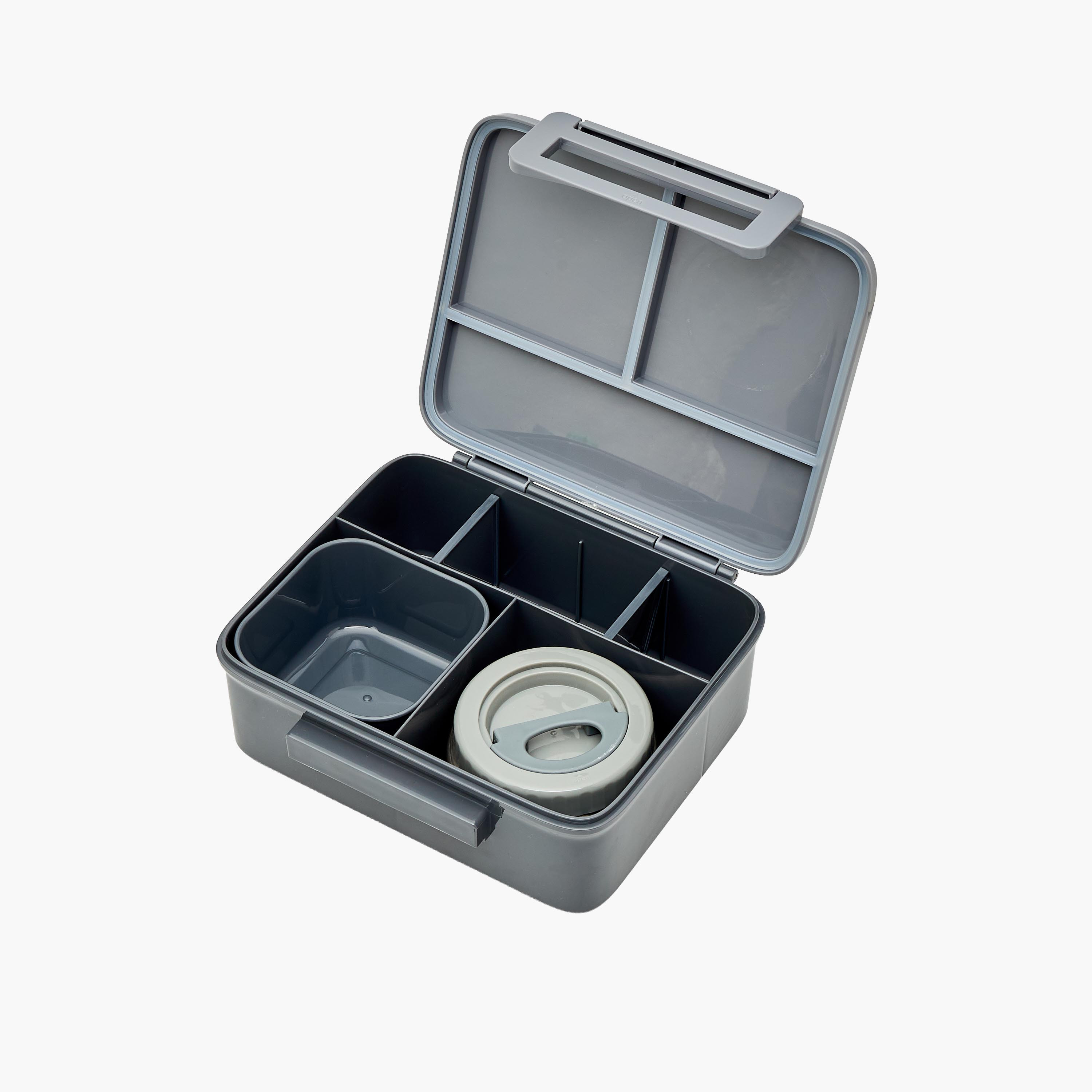 Juniors Solid Bento Lunch Box for Kids with Food Jar-school-lunchessentials-lunchboxes-image-6