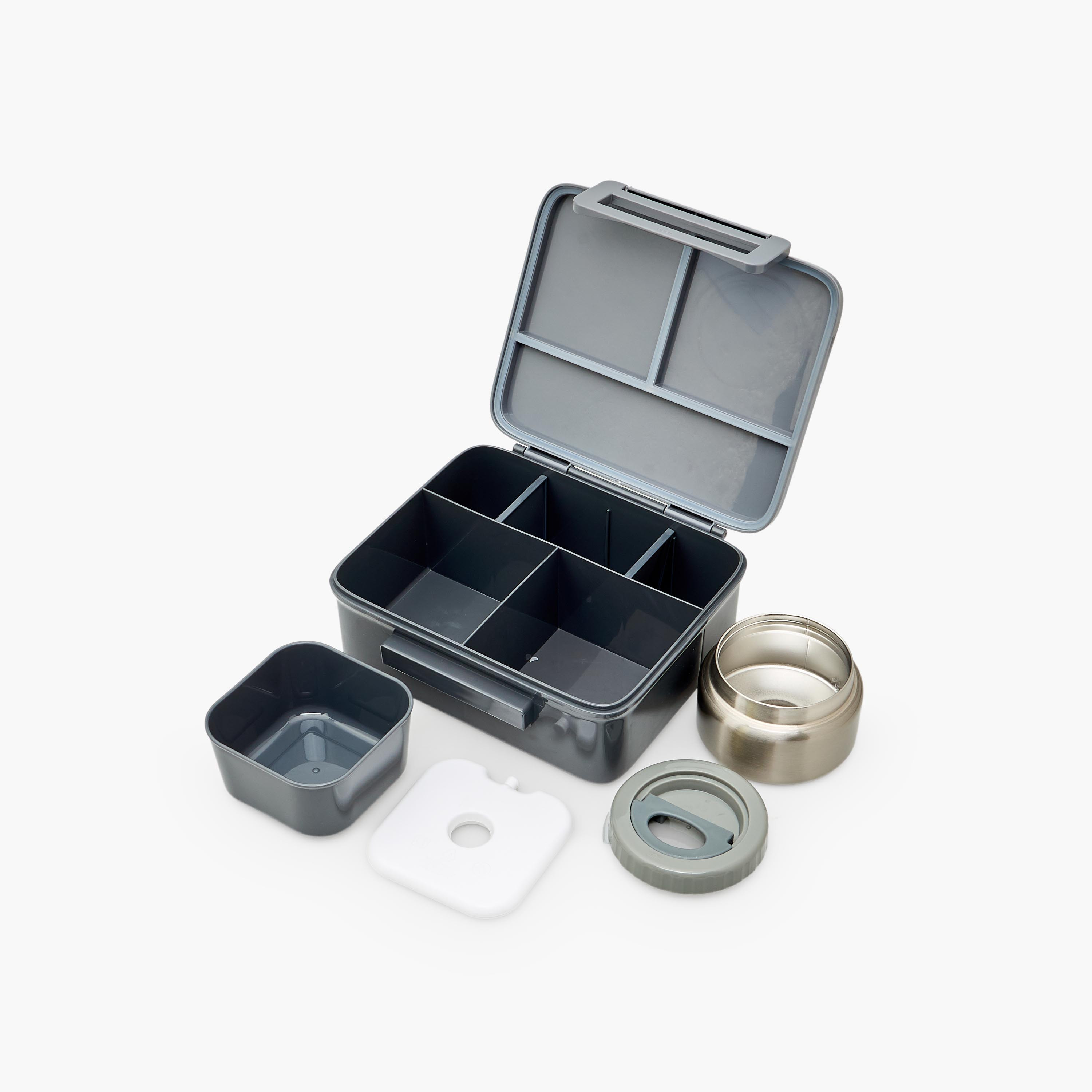Juniors Solid Bento Lunch Box for Kids with Food Jar-school-lunchessentials-lunchboxes-image-9