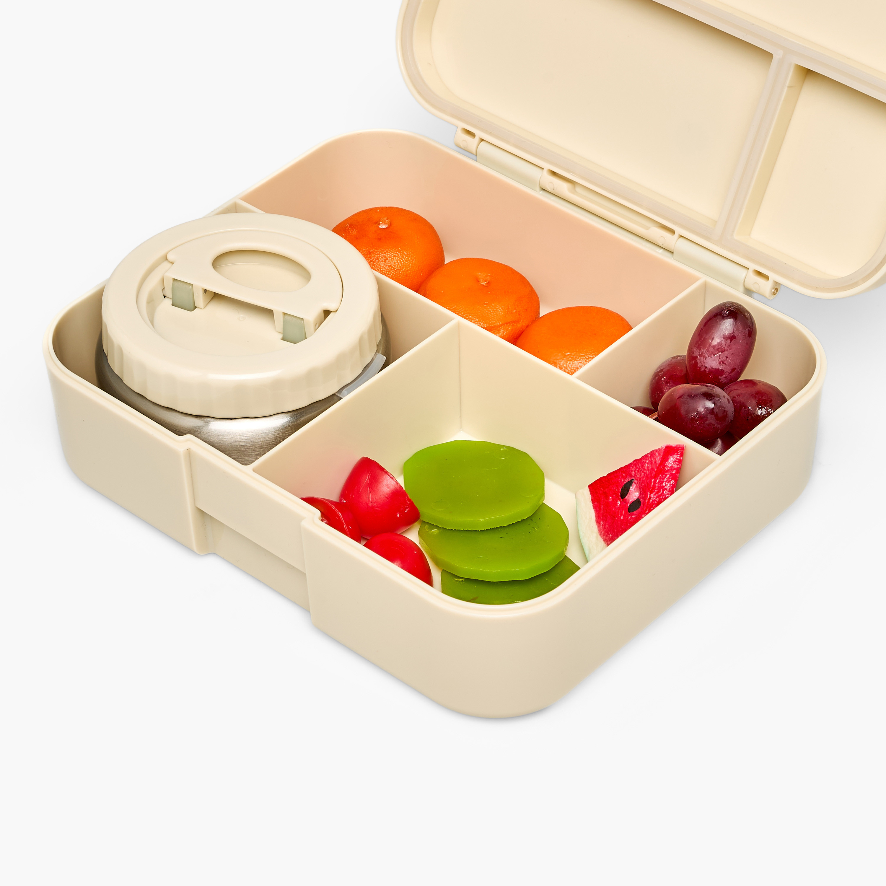 صندوق غداء بينتو سادة للأطفال 8-12 سنوات بـ4 أقسام من جونيورز - 1.1 لتر-school-lunchessentials-lunchboxes-image-12