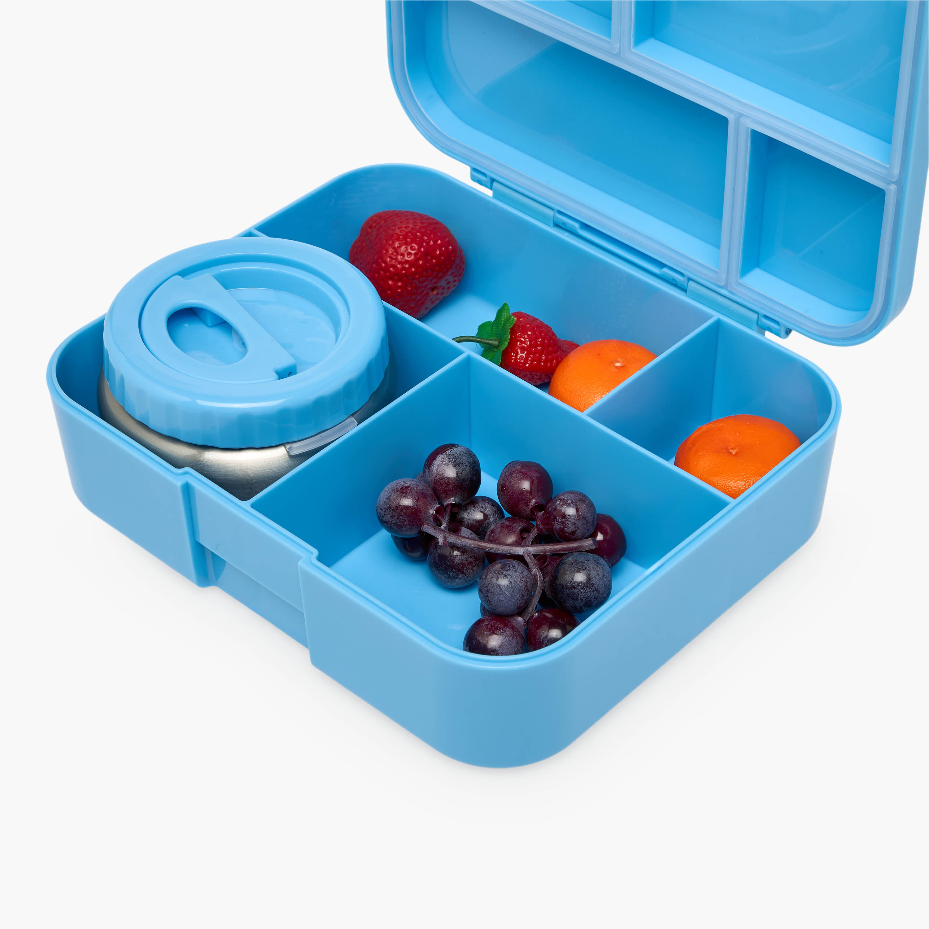Juniors Solid Bento Lunch Box for Kids 8-12 Years with 4 Compartments - 1.1 L-school-lunchessentials-lunchboxes-image-12