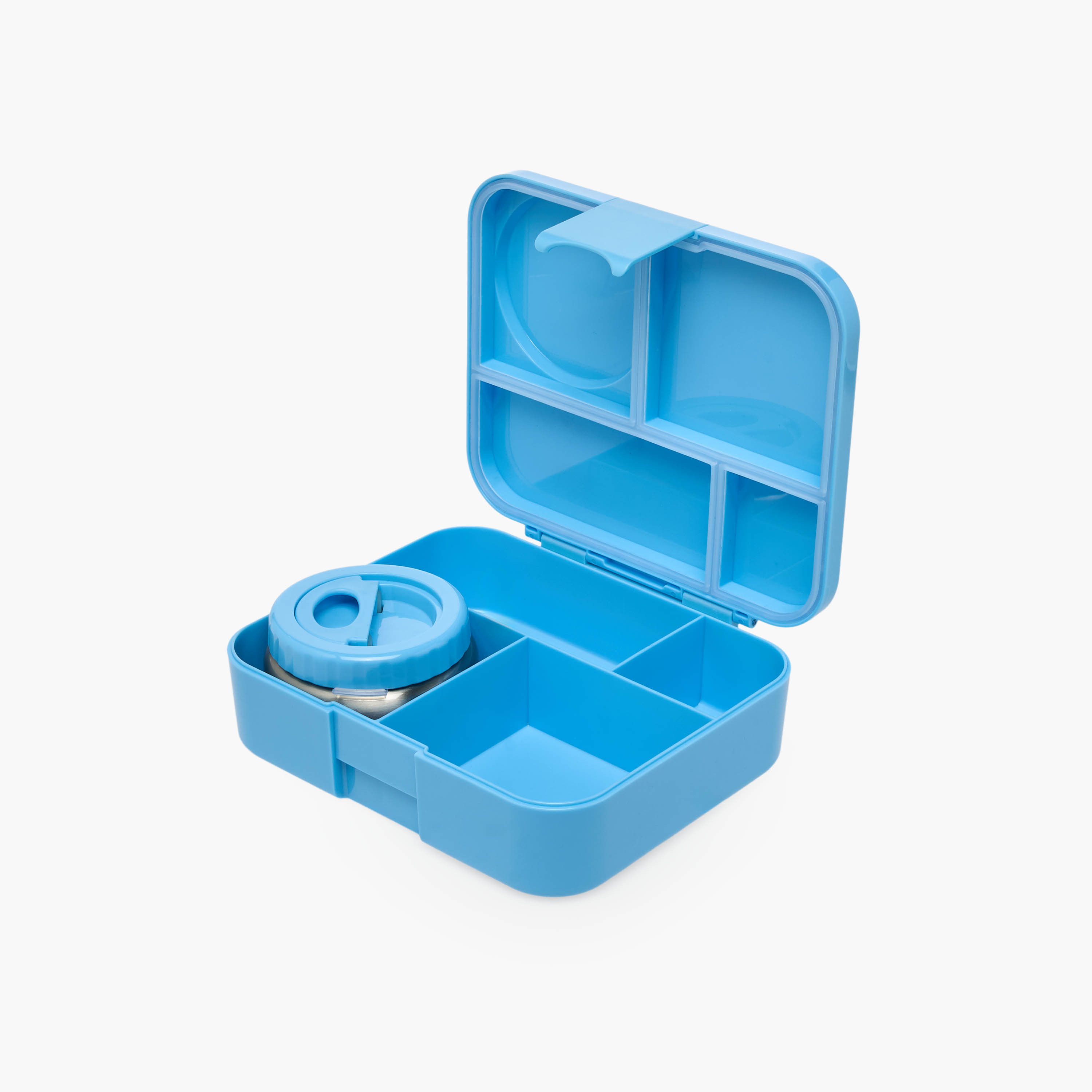 Juniors Solid Bento Lunch Box for Kids 8-12 Years with 4 Compartments - 1.1 L-school-lunchessentials-lunchboxes-image-7