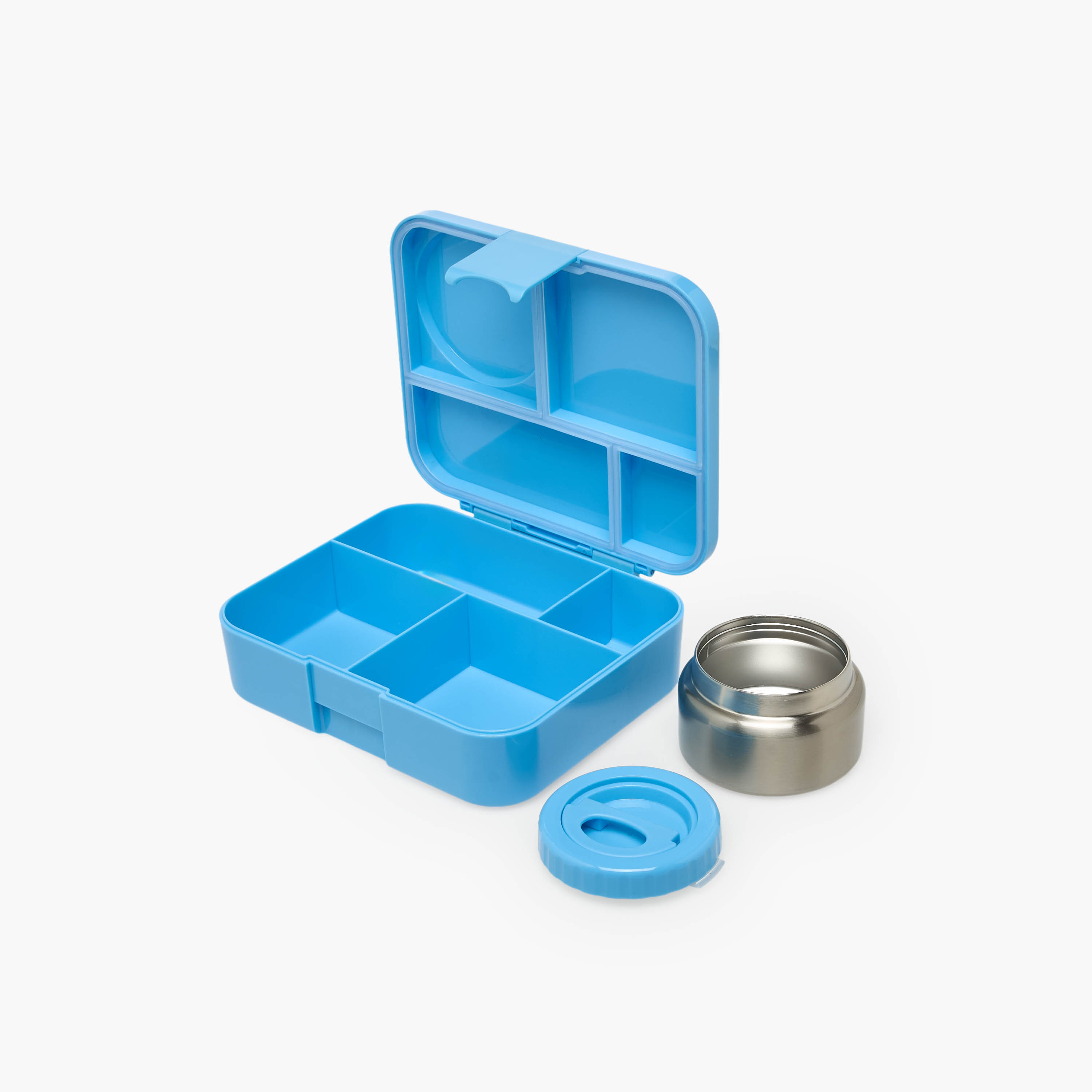 Juniors Solid Bento Lunch Box for Kids 8-12 Years with 4 Compartments - 1.1 L-school-lunchessentials-lunchboxes-image-8