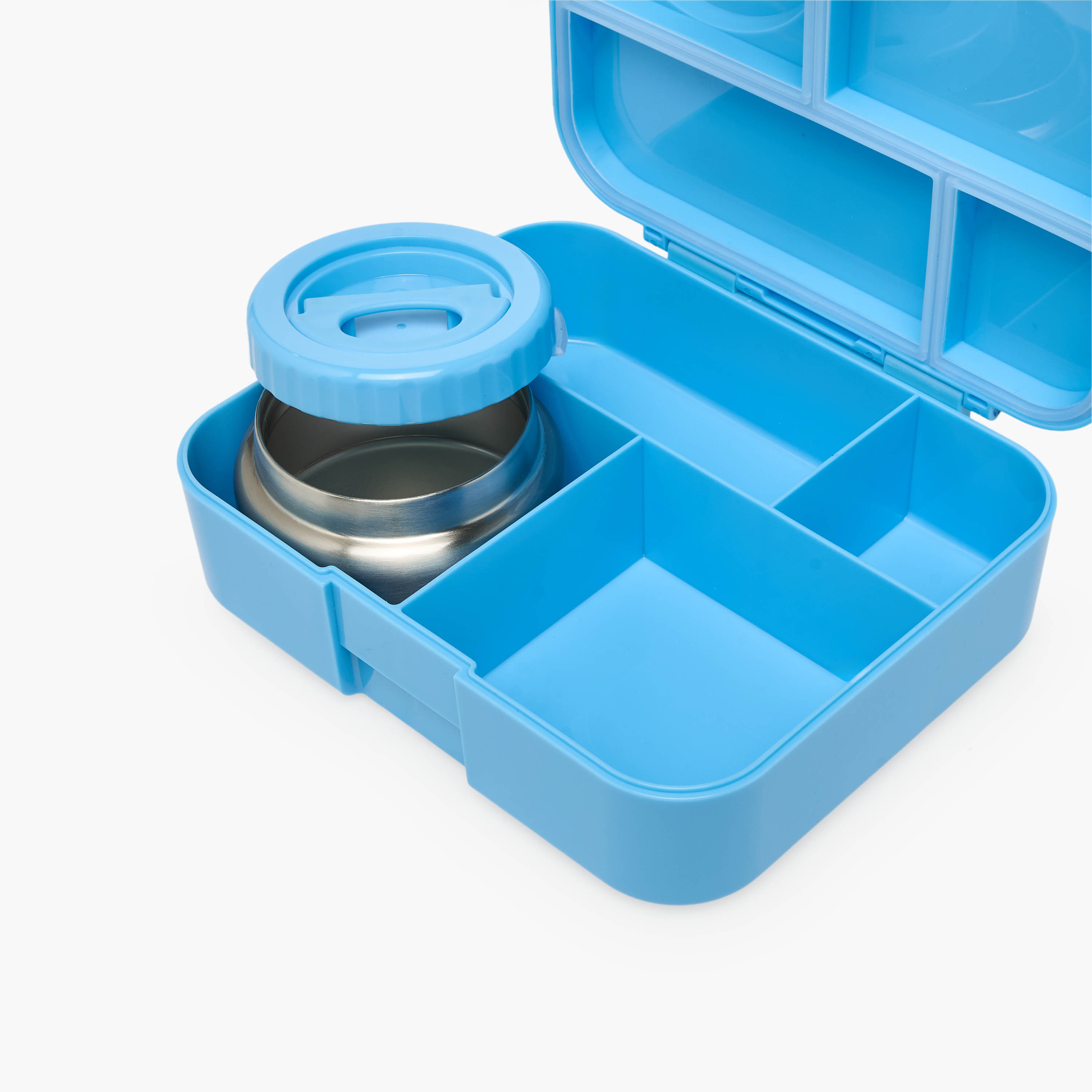 Juniors Solid Bento Lunch Box for Kids 8-12 Years with 4 Compartments - 1.1 L-school-lunchessentials-lunchboxes-image-9