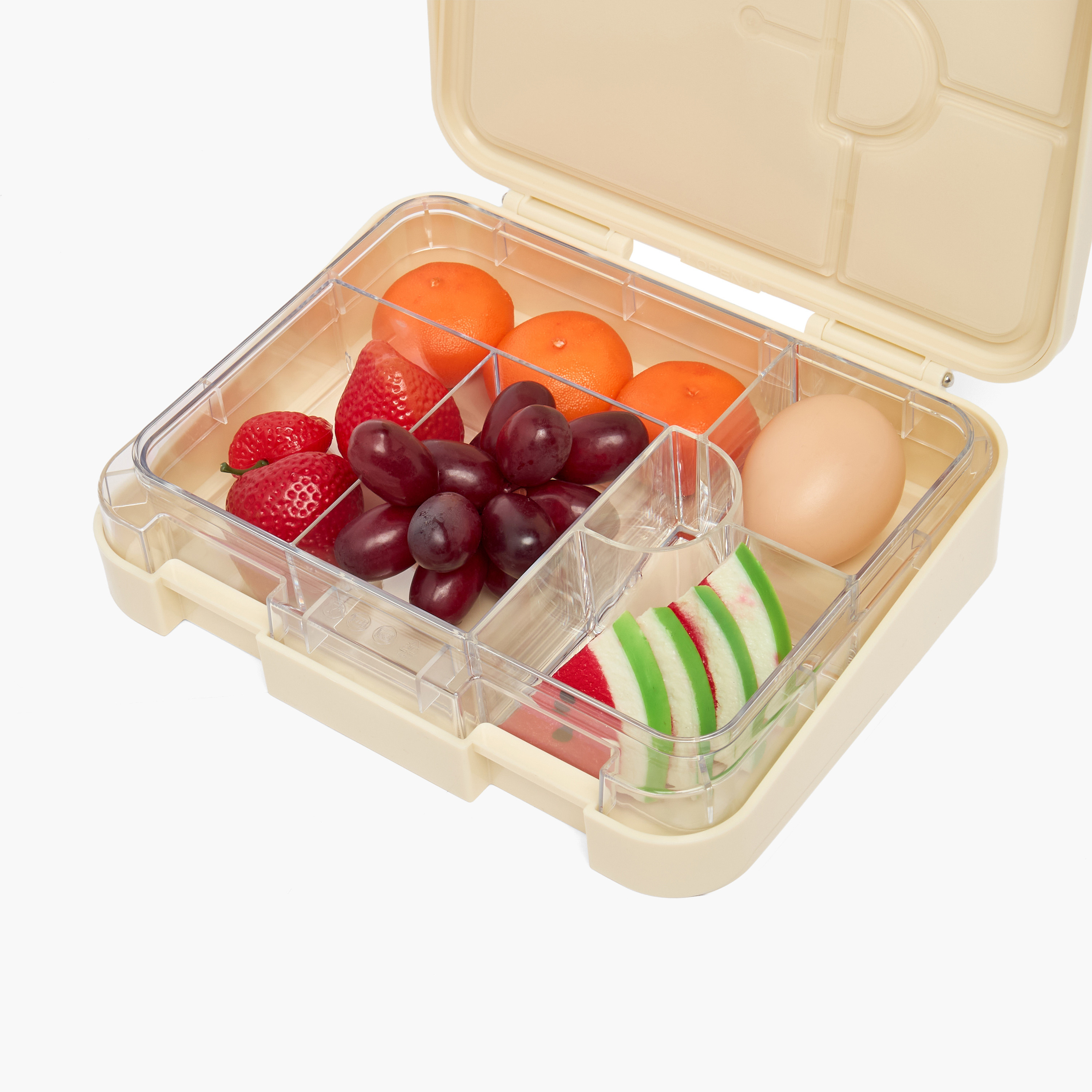Juniors Solid Bento Lunch Box for Kids with Clip Lock Lid - 1 L-school-lunchessentials-lunchboxes-image-9