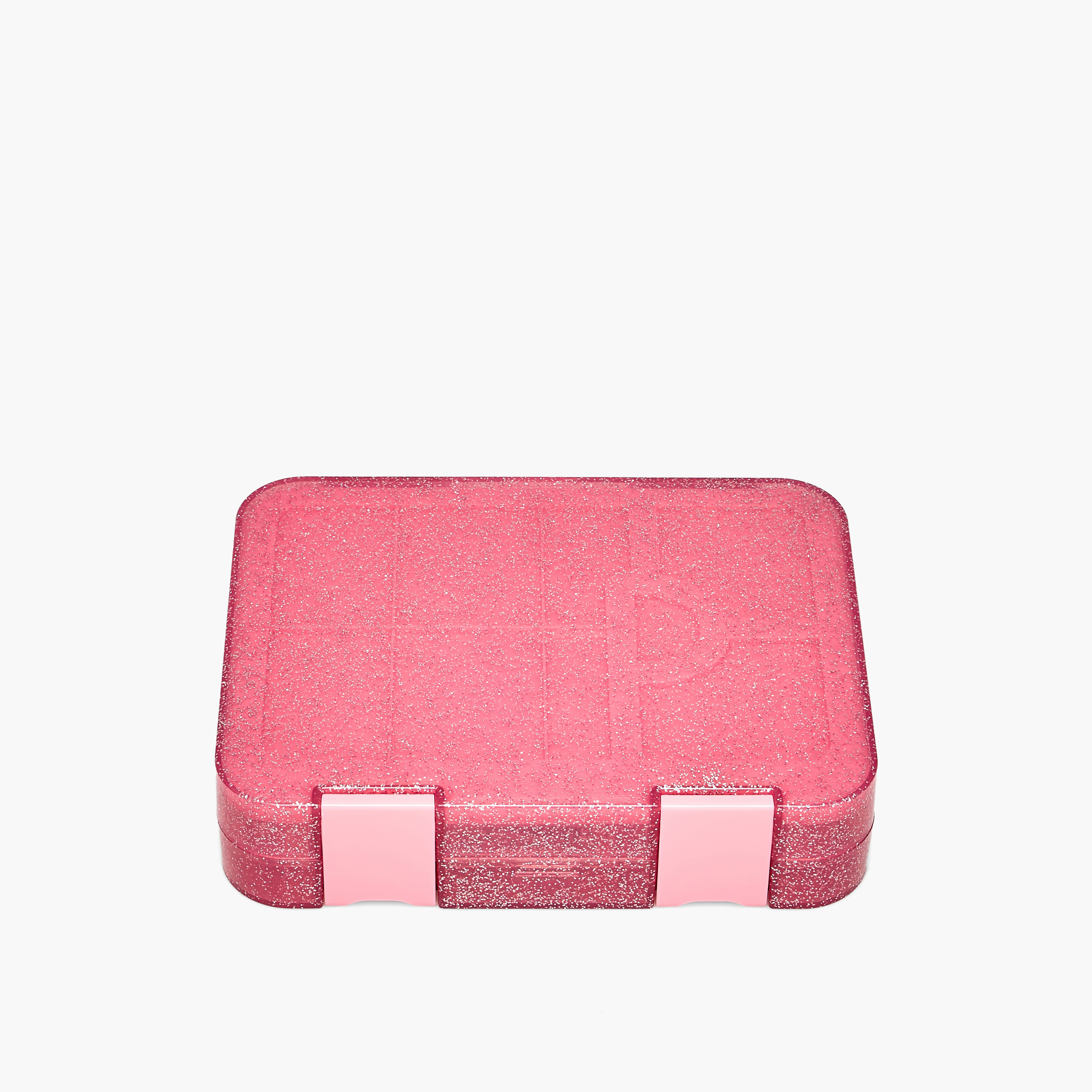 صندوق غداء بينتو بغطاء بمشبك إغلاق وطبعات جليتر للبنات من جونيورز - 1 لتر-school-lunchessentials-lunchboxes-image-2