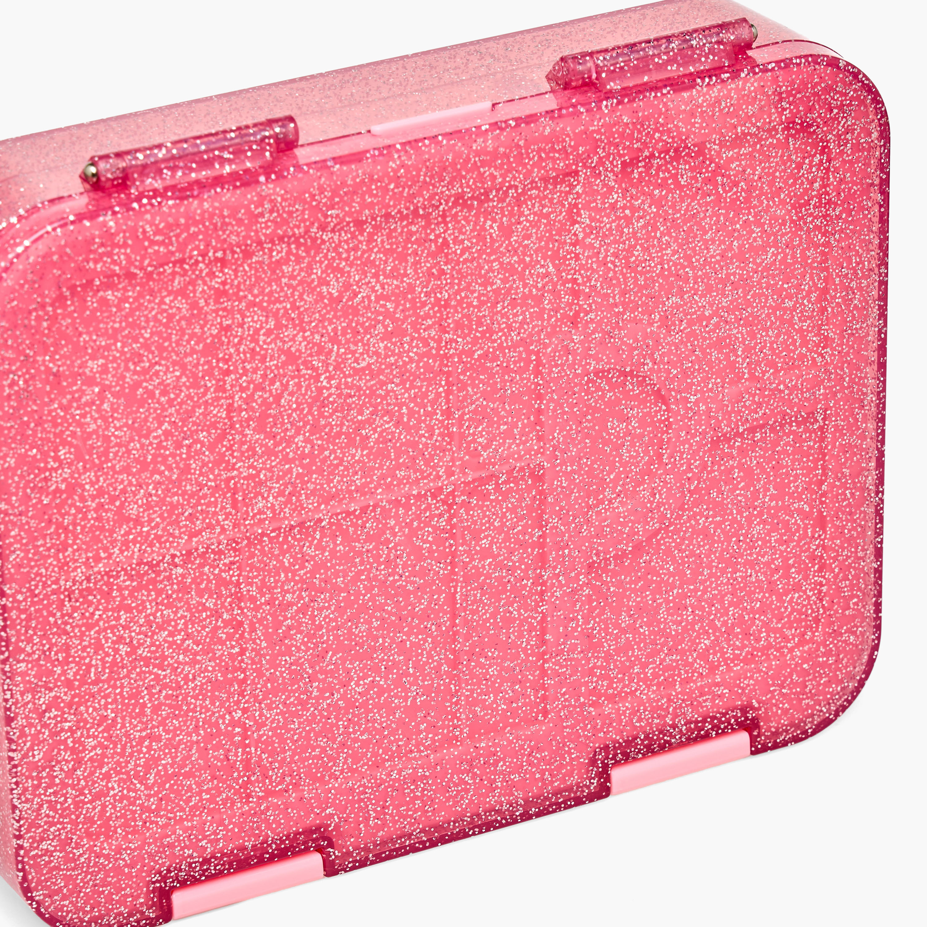 صندوق غداء بينتو بغطاء بمشبك إغلاق وطبعات جليتر للبنات من جونيورز - 1 لتر-school-lunchessentials-lunchboxes-image-4