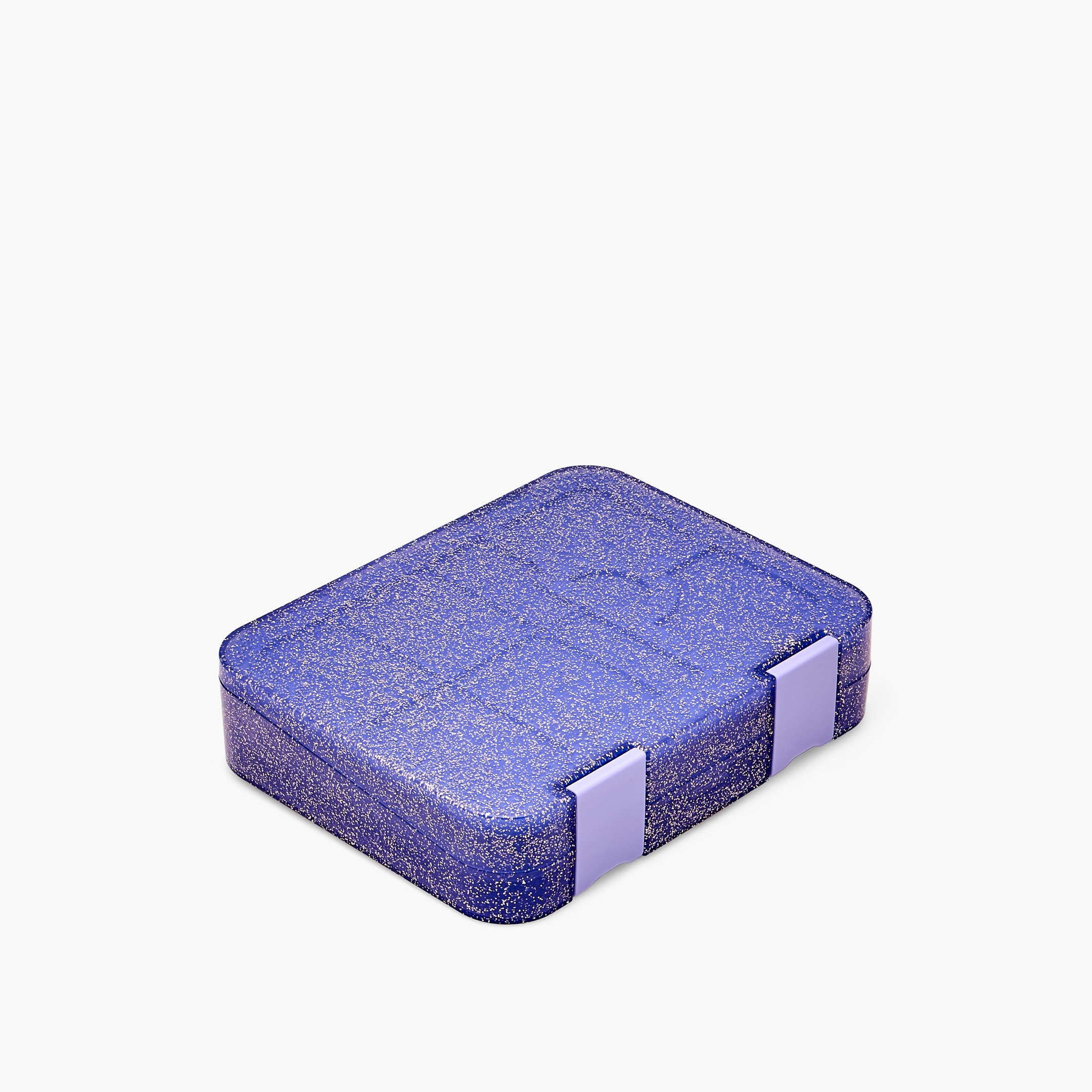 Juniors Glitter Bento Lunch Box for Girls with Clip Lock Lid - 1 L-school-lunchessentials-lunchboxes-image-1