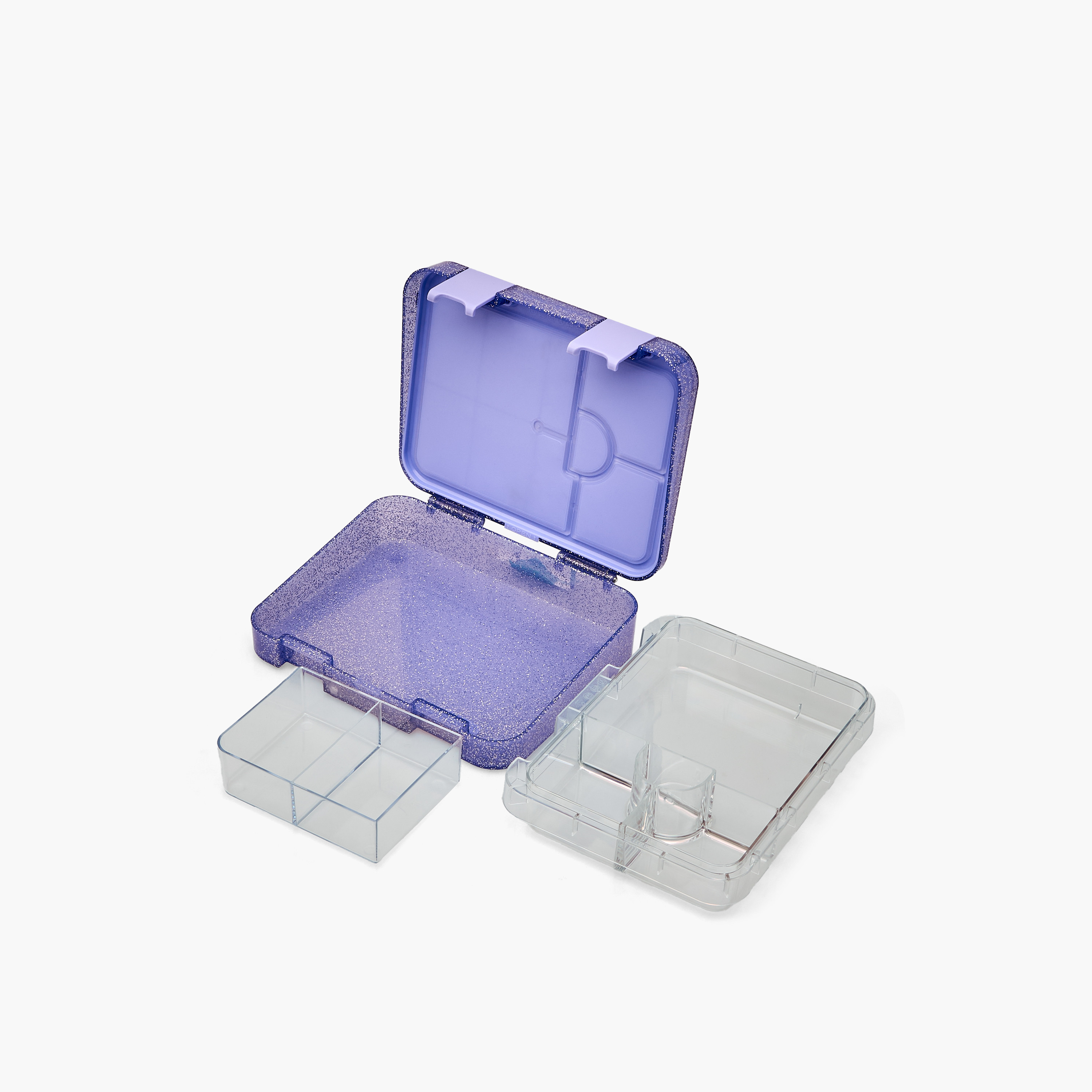 Juniors Glitter Bento Lunch Box for Girls with Clip Lock Lid - 1 L-school-lunchessentials-lunchboxes-image-7