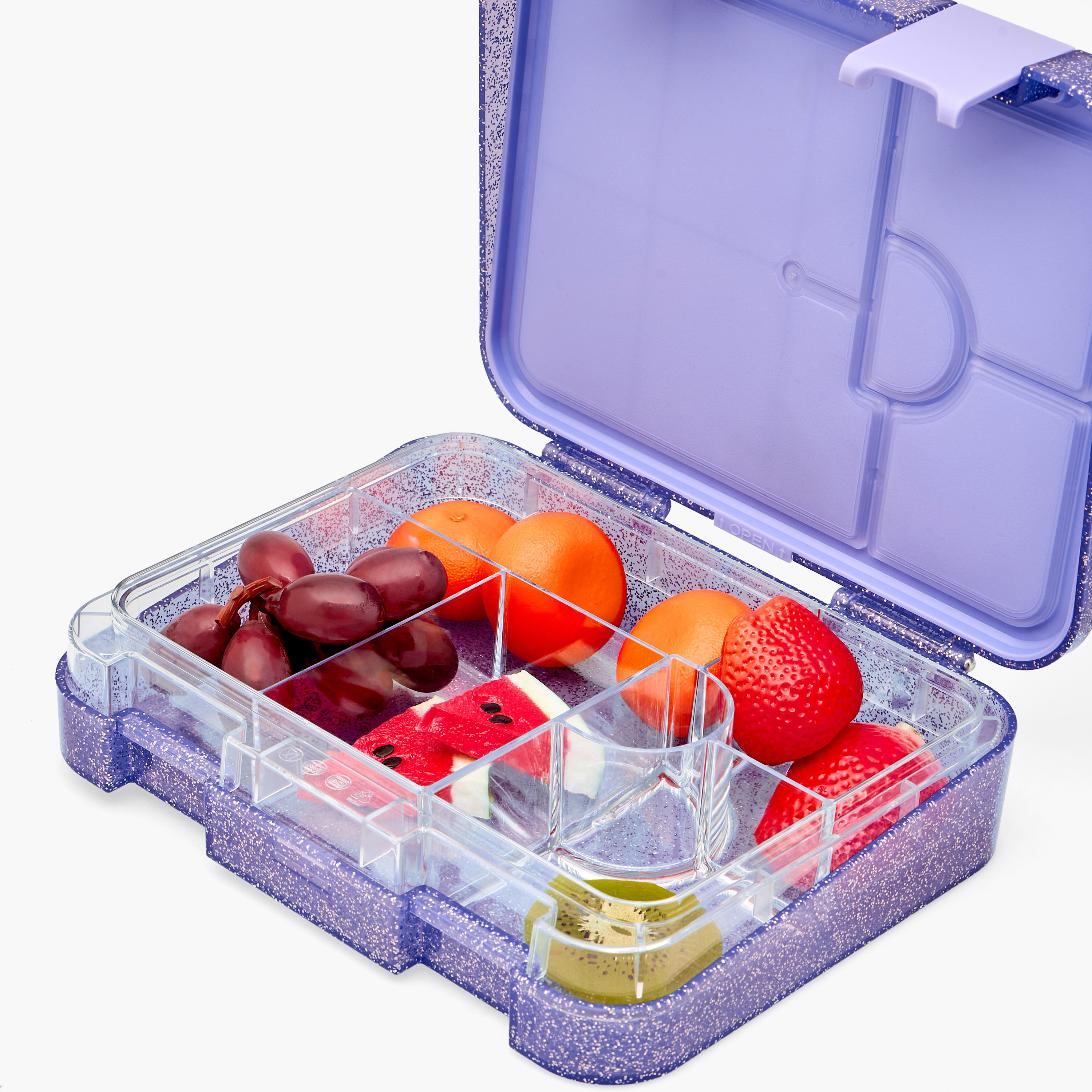 Juniors Glitter Bento Lunch Box for Girls with Clip Lock Lid - 1 L-school-lunchessentials-lunchboxes-image-9