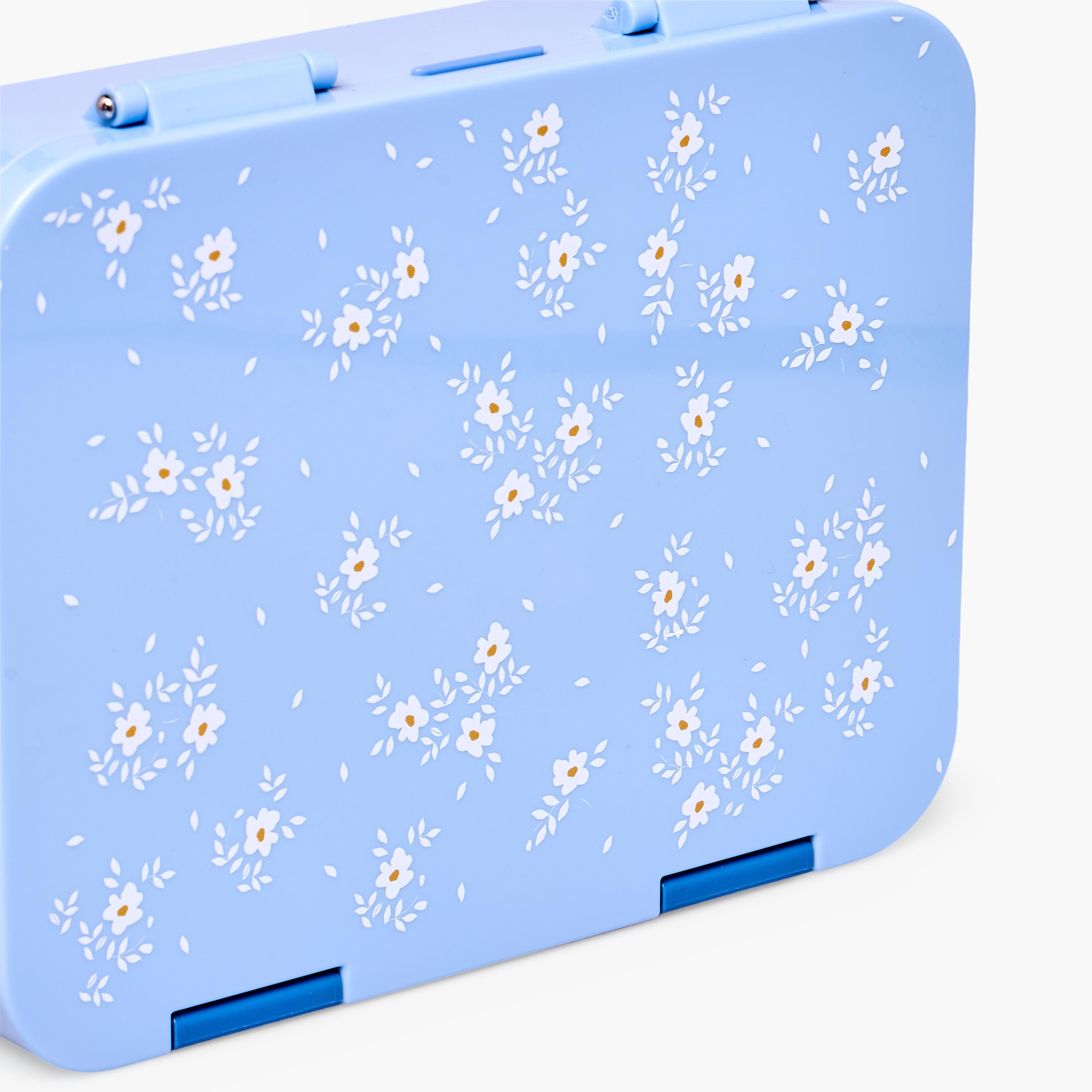 صندوق غداء مطبوع بالبنات مع غطاء إغلاق مشبك من جونيورز - 1 لتر-school-lunchessentials-lunchboxes-image-5