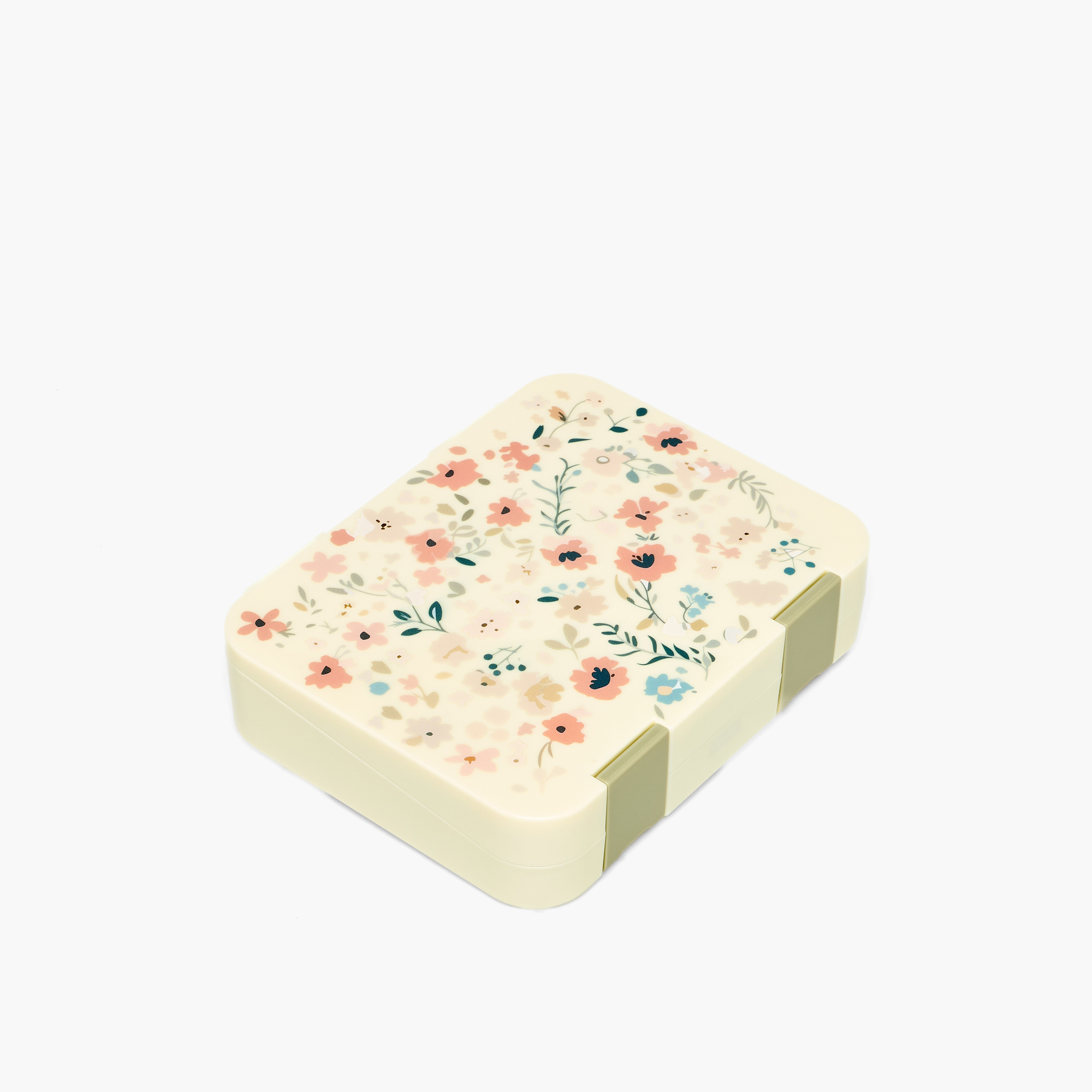 صندوق ساندويتشات بـ 6 أقسام وبطبعات للبنات من جونيورز-school-lunchessentials-lunchboxes-image-1