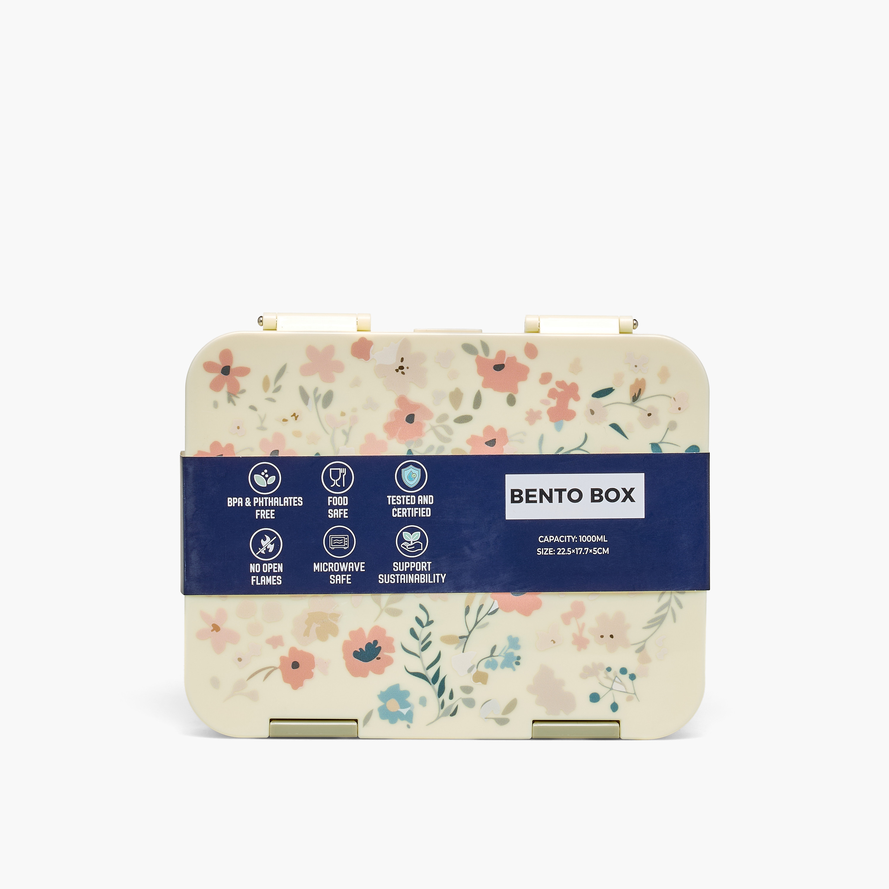 صندوق ساندويتشات بـ 6 أقسام وبطبعات للبنات من جونيورز-school-lunchessentials-lunchboxes-image-12