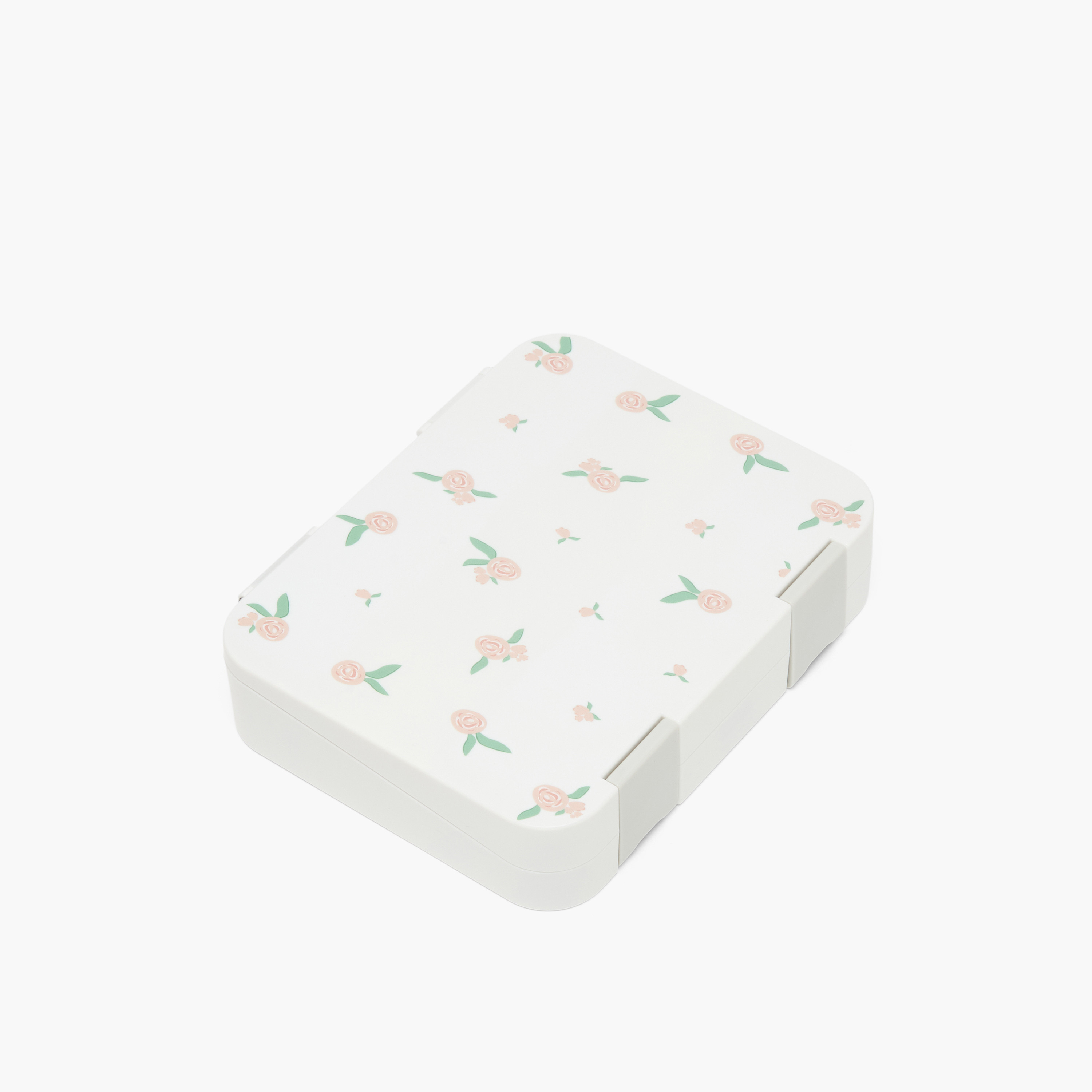Juniors Floral Print Sandwich Box for Girls 8-13 Years with 6 Compartments-school-lunchessentials-lunchboxes-image-1