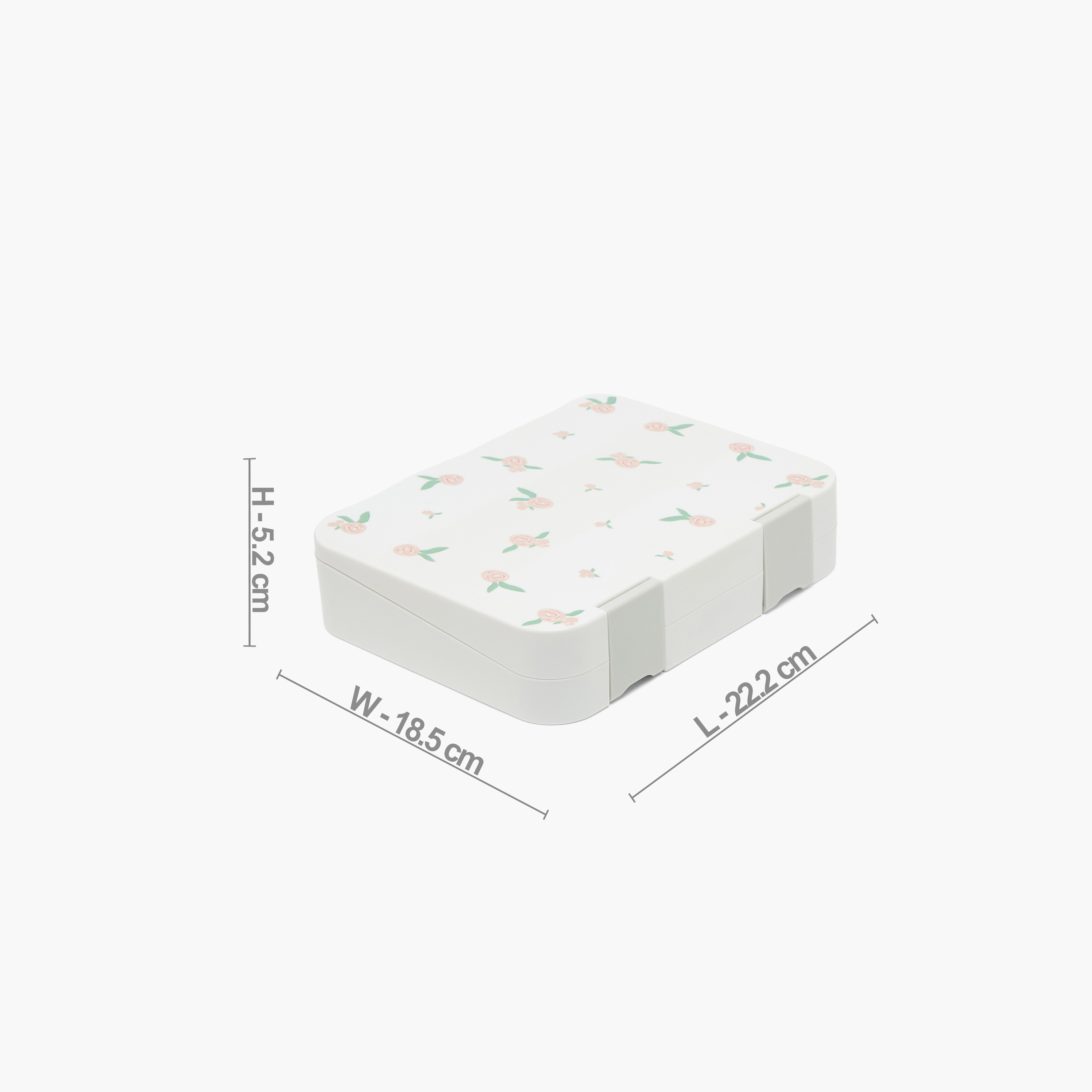Juniors Floral Print Sandwich Box for Girls 8-13 Years with 6 Compartments-school-lunchessentials-lunchboxes-image-10