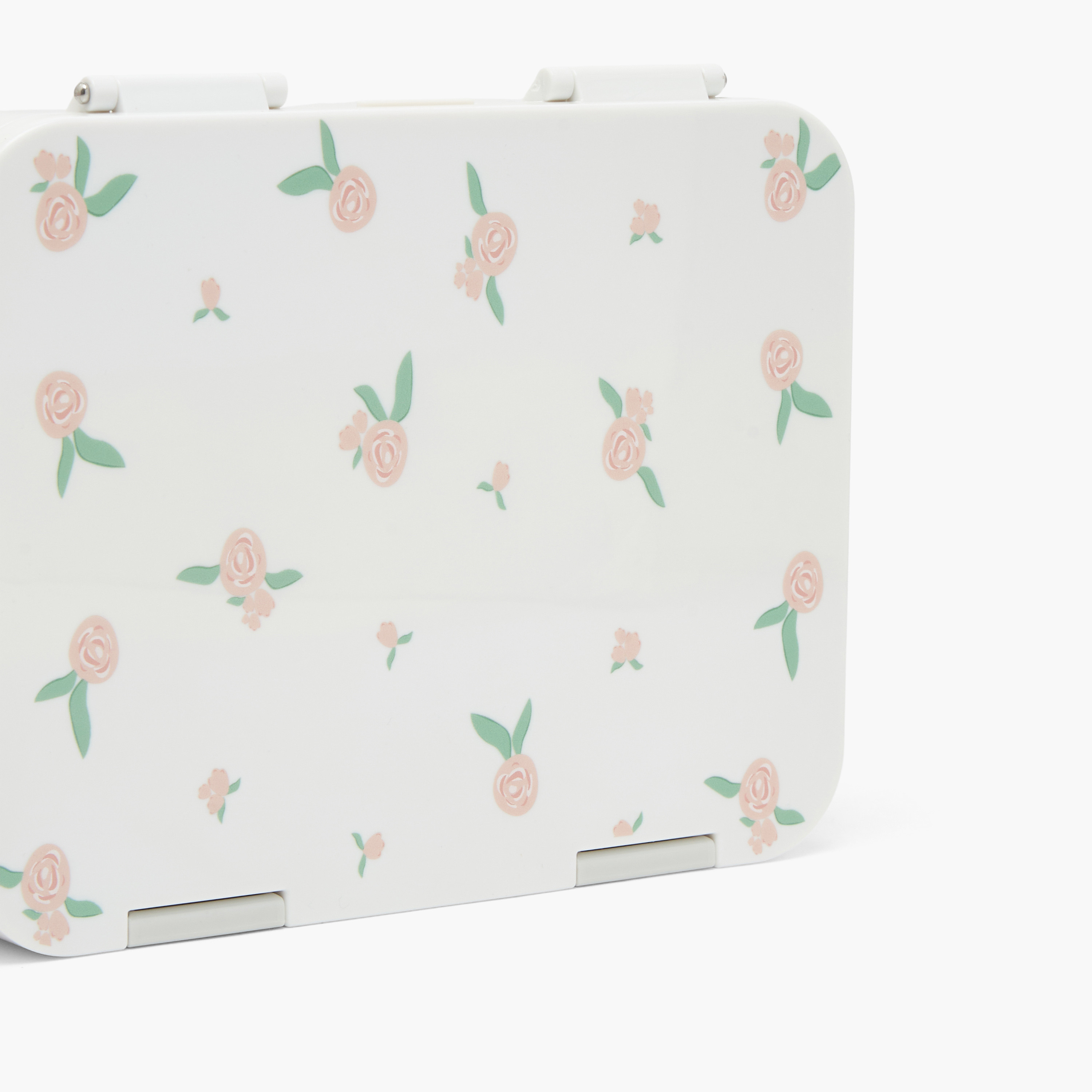 Juniors Floral Print Sandwich Box for Girls 8-13 Years with 6 Compartments-school-lunchessentials-lunchboxes-image-4