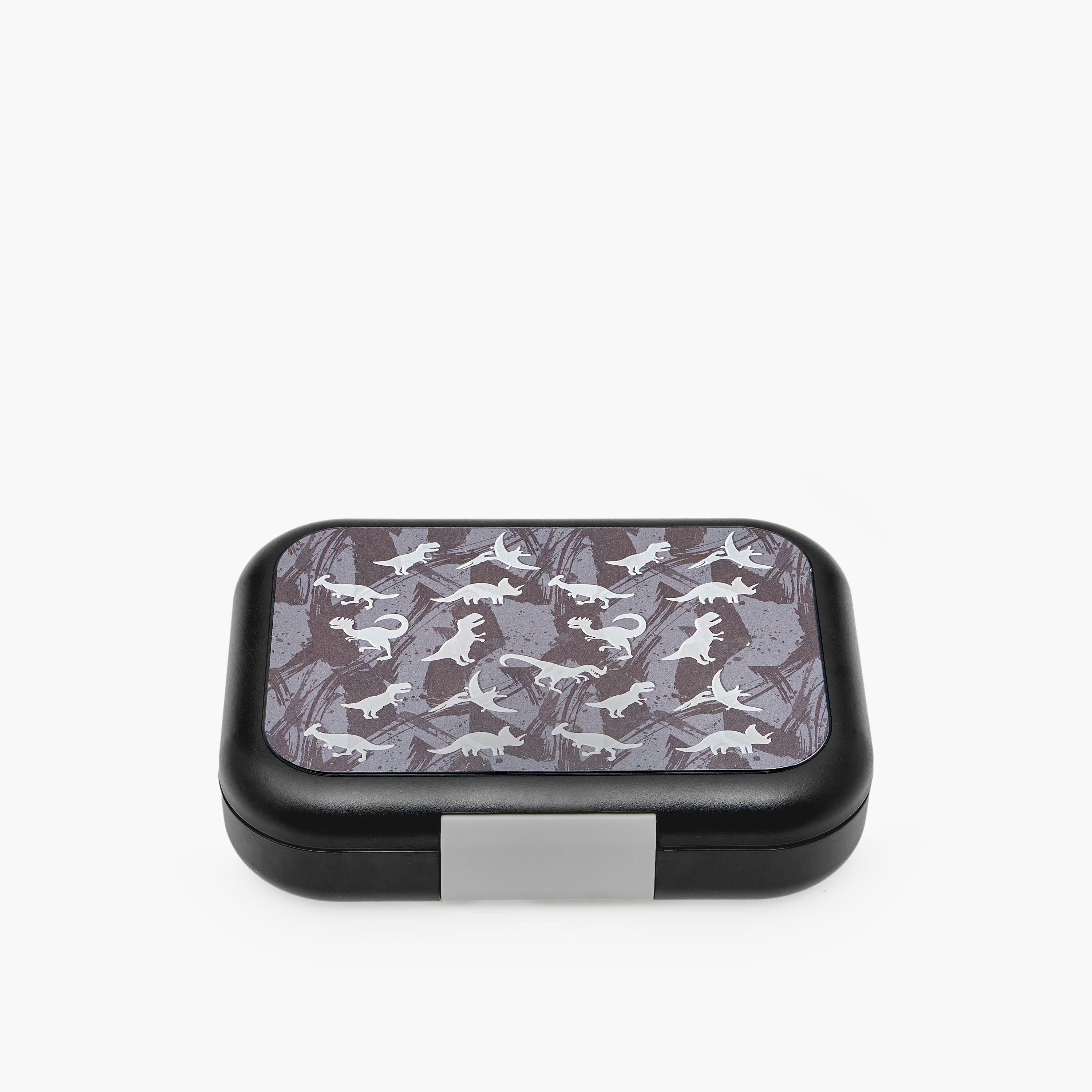 Juniors Dinosaur Print Lunch Box for Boys with Clip Lock Closure-school-lunchessentials-lunchboxes-image-3
