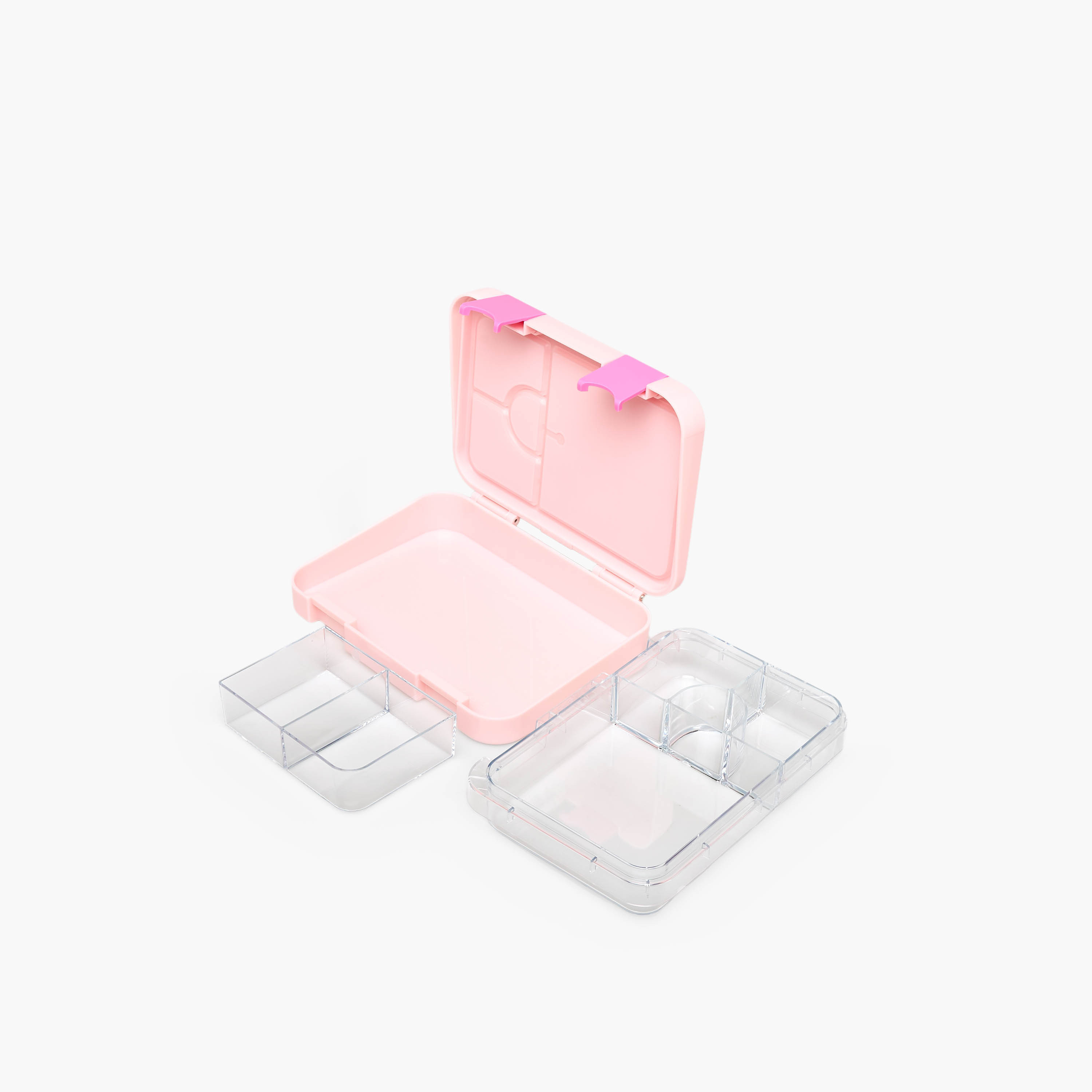 صندوق غداء بينتو بطبعات بجعة وغطاء بمشبك إغلاق من جونيورز - 750 مل-school-lunchessentials-lunchboxes-image-6