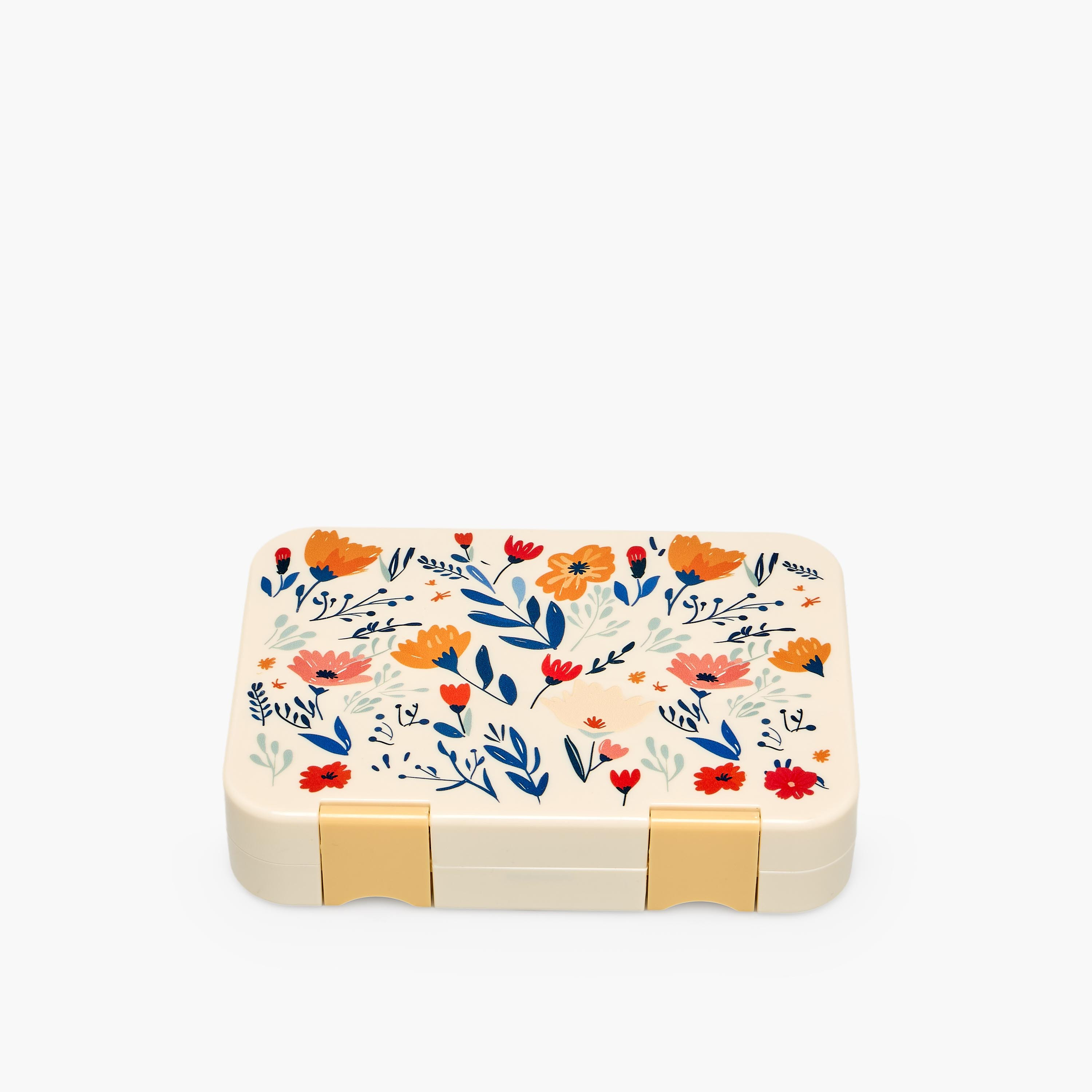 Juniors Floral Print Bento Lunch Box for Girls with Clip Lock Lid - 750 ml-school-lunchessentials-lunchboxes-image-2