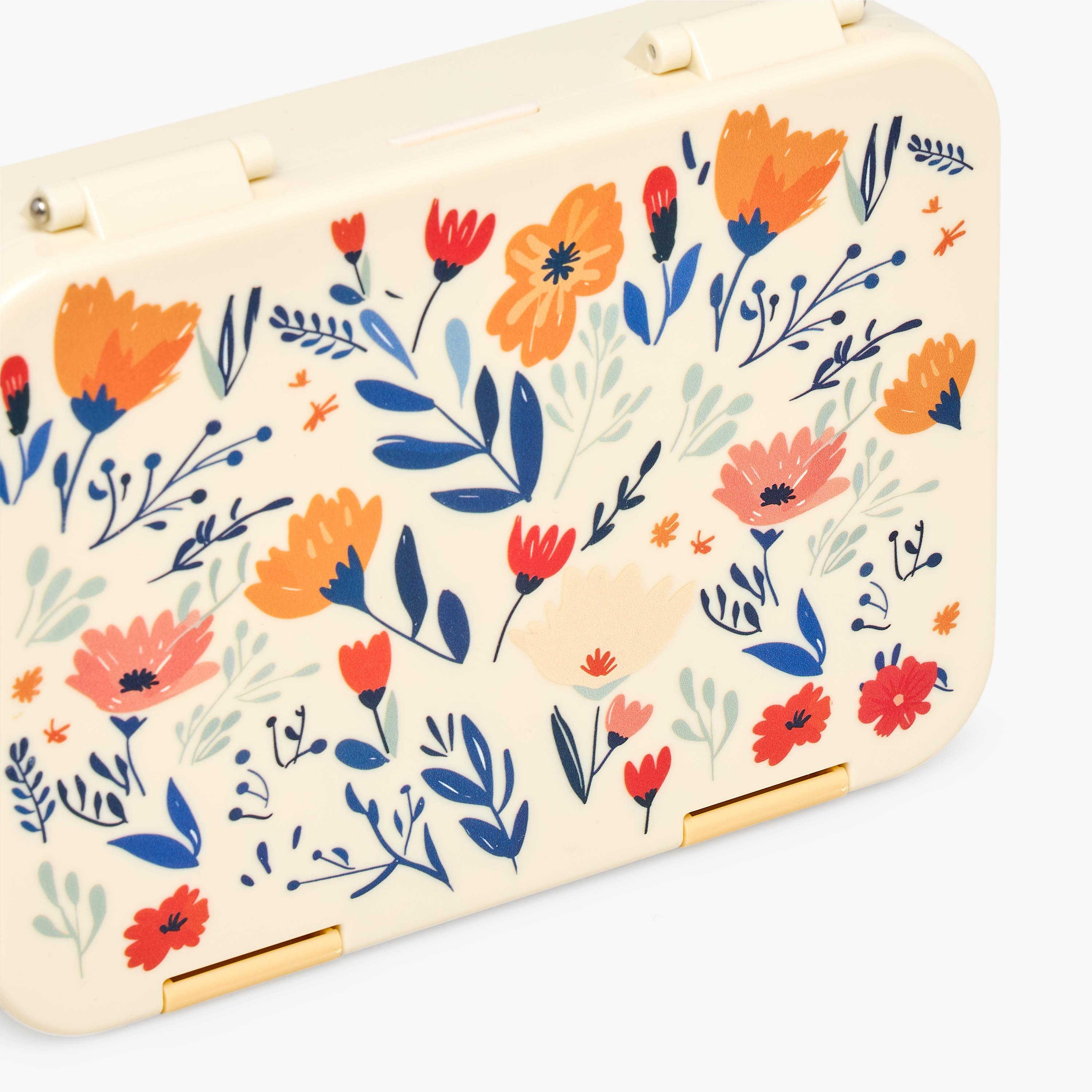 Juniors Floral Print Bento Lunch Box for Girls with Clip Lock Lid - 750 ml-school-lunchessentials-lunchboxes-image-5